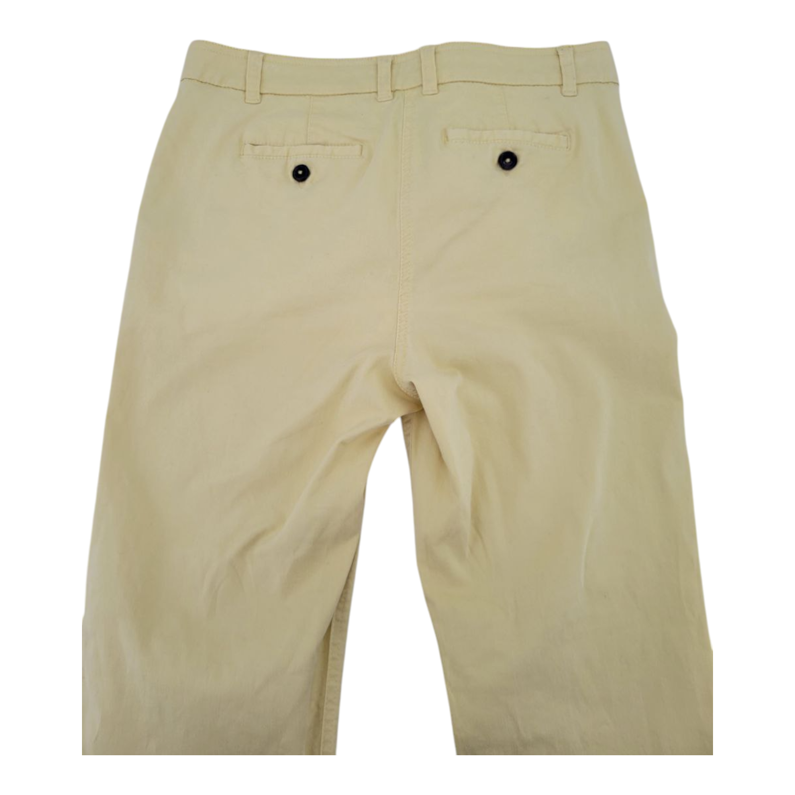Boden Womens Yellow Chino Pants Straight Leg US 4L UK 8L