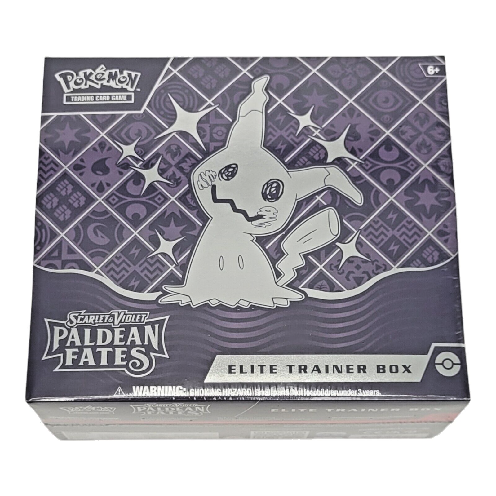 Nintendo Pokemon TCG Scarlet and Violet Paldean Fates Elite Trainer Box 9 Packs