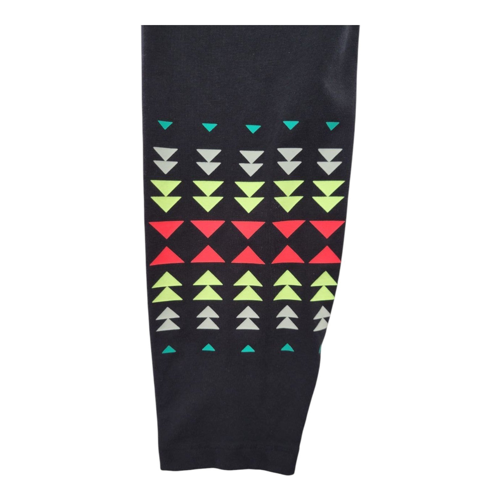 Nike N7 Womens Leggings Black Multicolor Tribal Pattern Athletic Pants XL