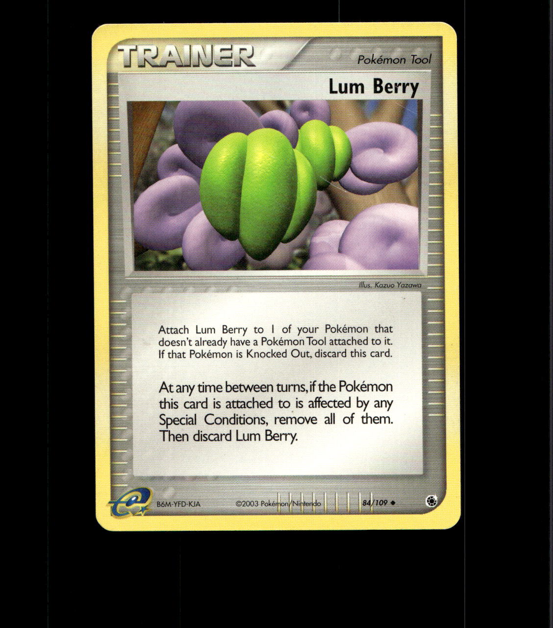 Lum Berry - 84/109 - EX Ruby & Sapphire - Lightly Played