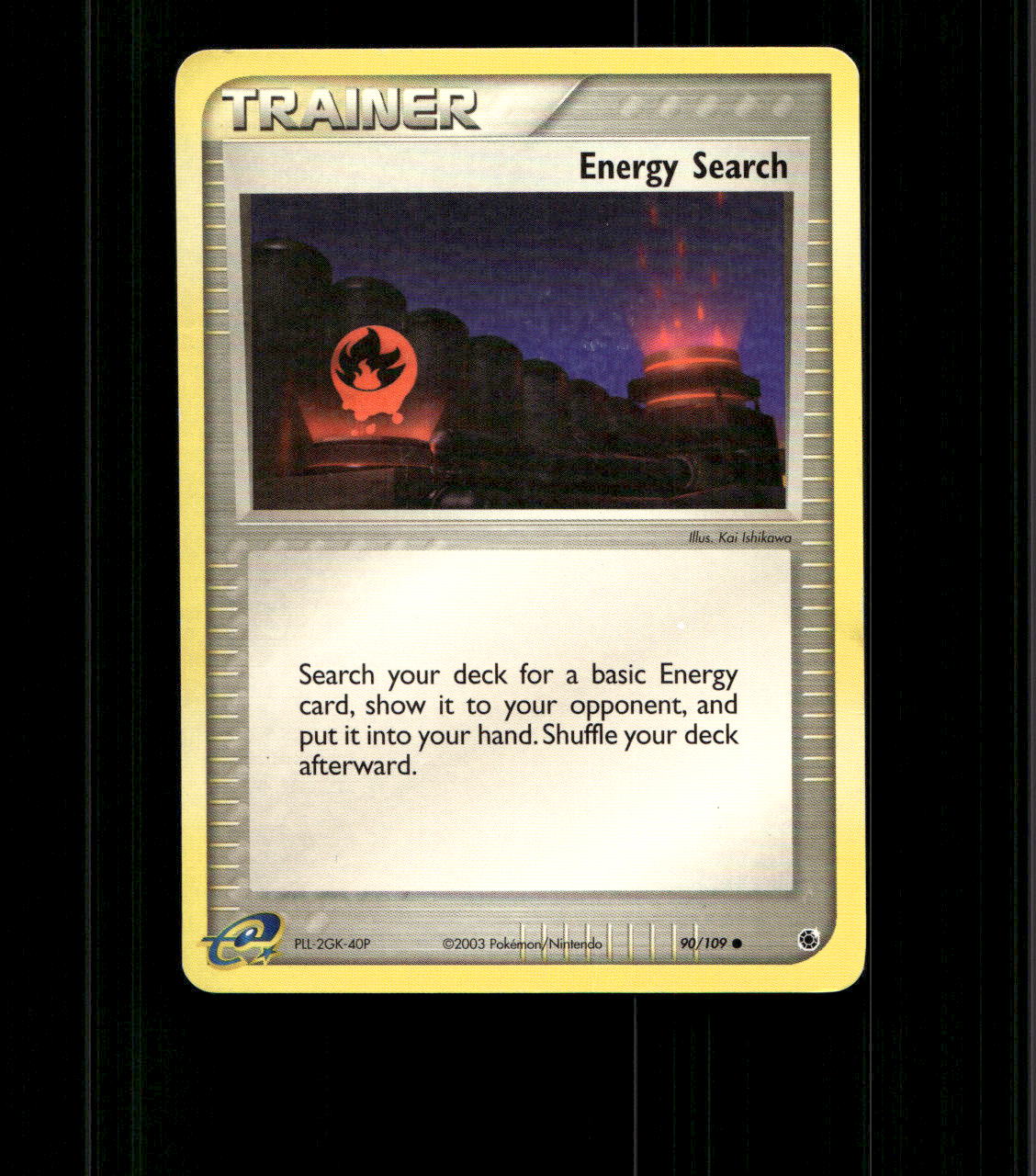 Energy Search - 90/109 - EX Ruby & Sapphire - Moderately Played