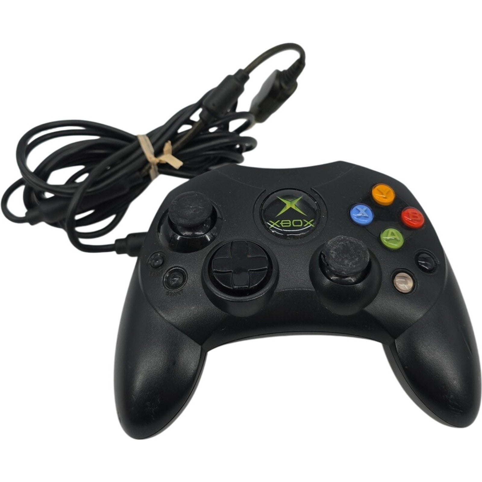 Microsoft Xbox Controller S Wired Black Model X08-69873 Original Tested Working