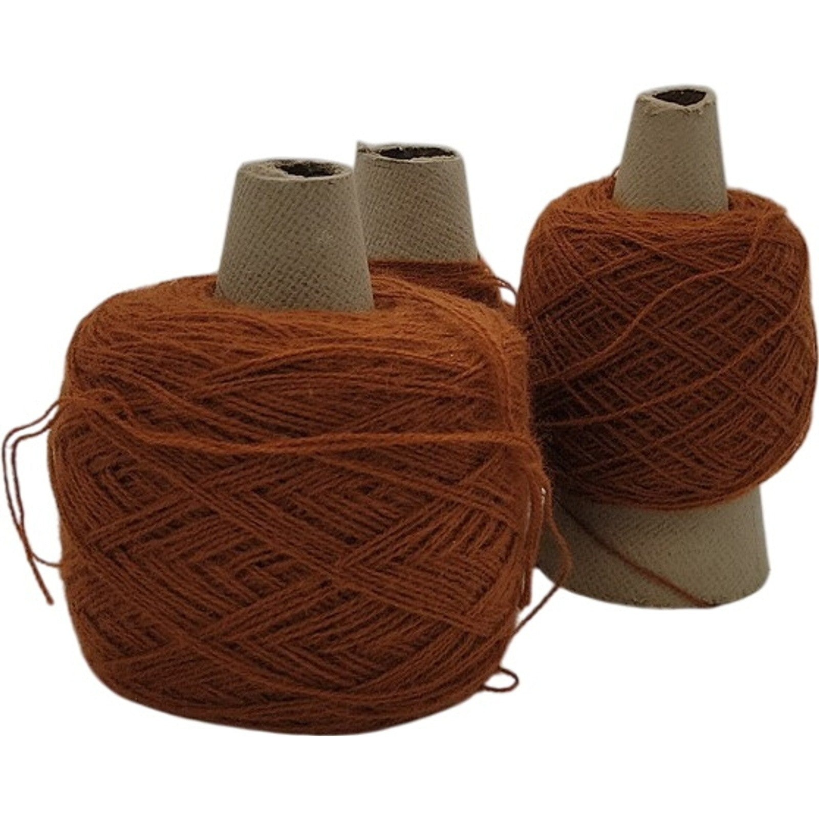Vintage 1980s Templon 2/24 Jade Heather Cone Yarn S-79825 Lot of 3