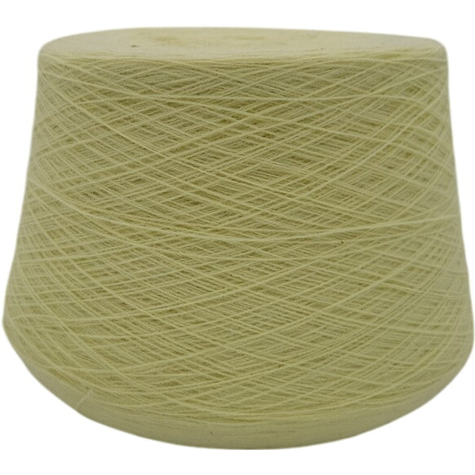 Vintage National Spinning 2/24 Acrylic Weaving Knitting Yarn Lemon Lot 020792
