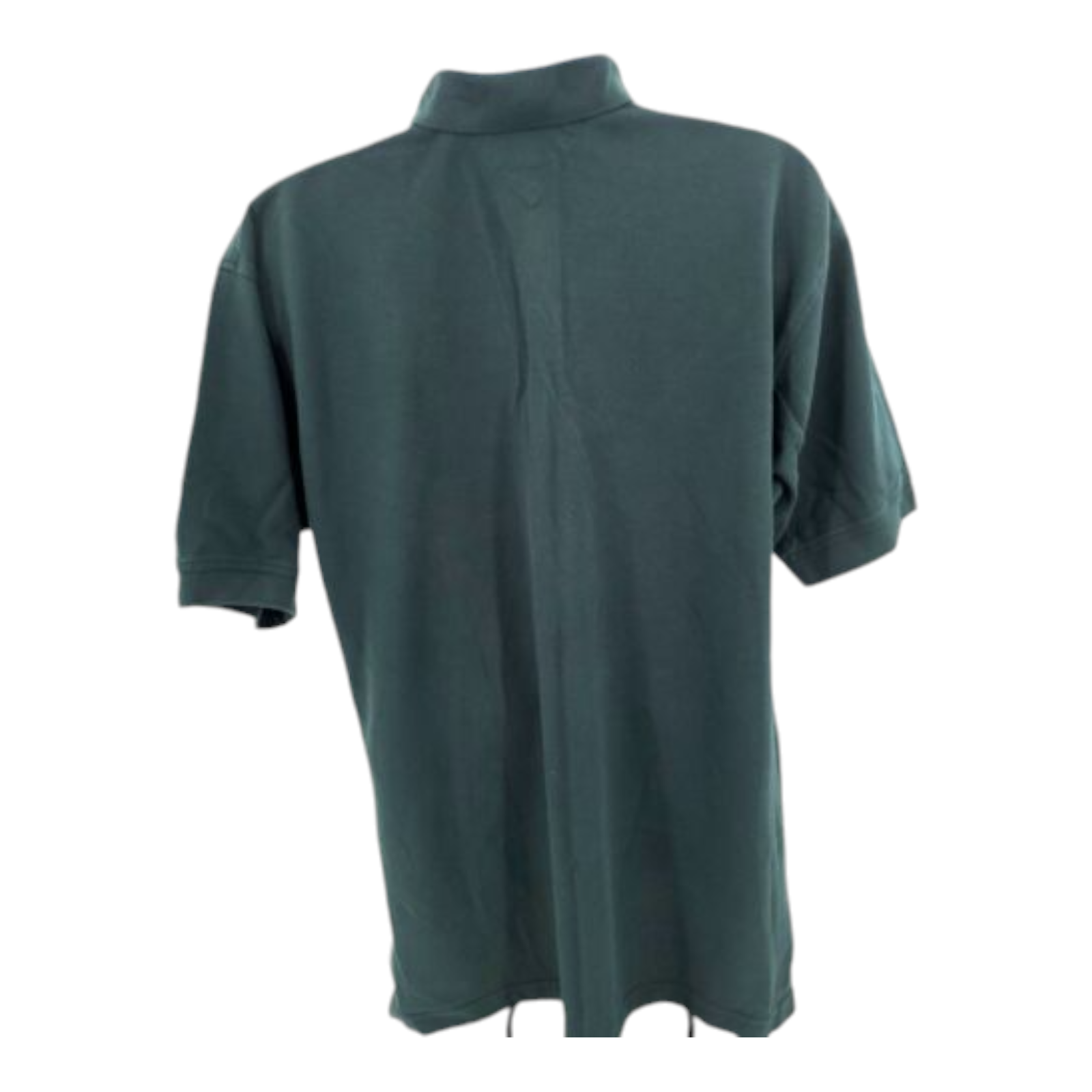 Walt Disney World Mens Golf Green SS Polo Shirt With Holiday Mickey Mouse XL