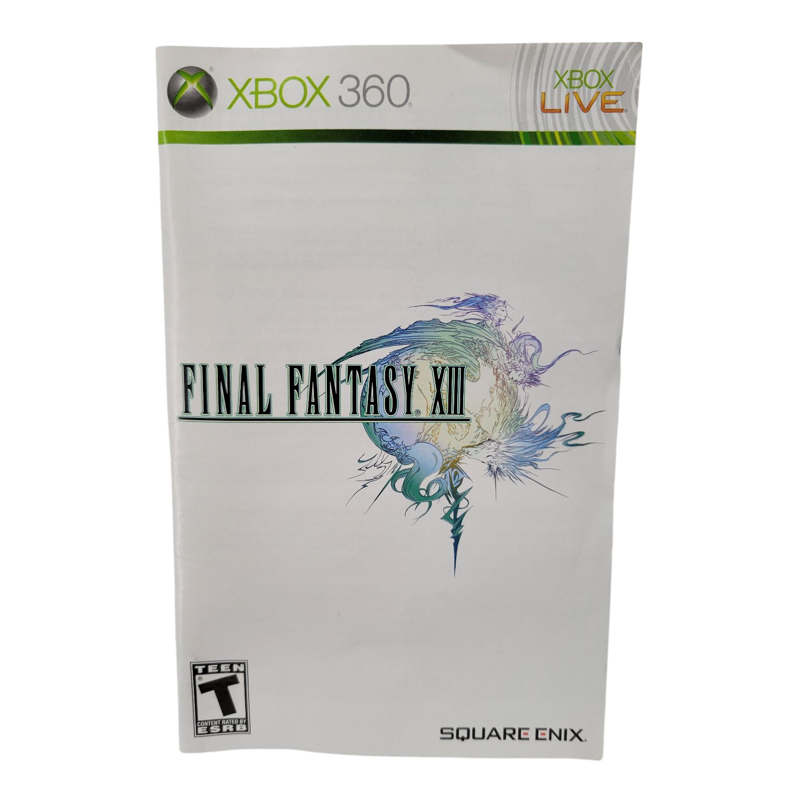 Square Enix Final Fantasy XIII Xbox 360 2010 Complete 3 Disc Set with Manual