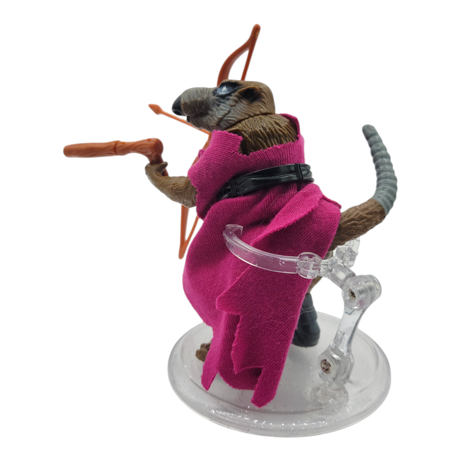 1988 TMNT Master Splinter Ninja Turtles Toy Rat Action Figure Vintage Soft Head