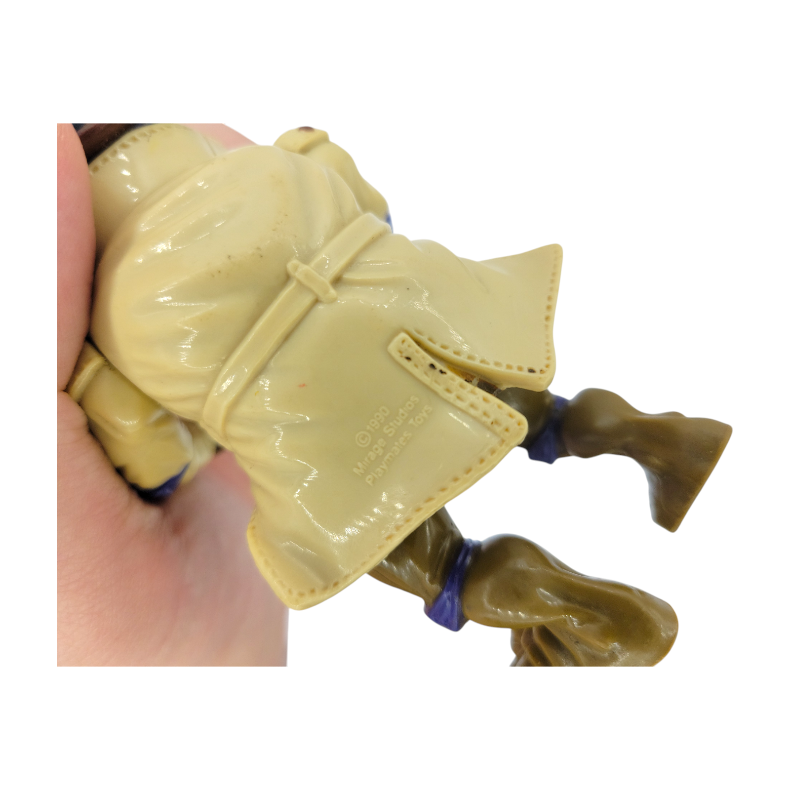 Vintage TMNT Don The Undercover Turtle 1990 Playmates Toys Action Figure