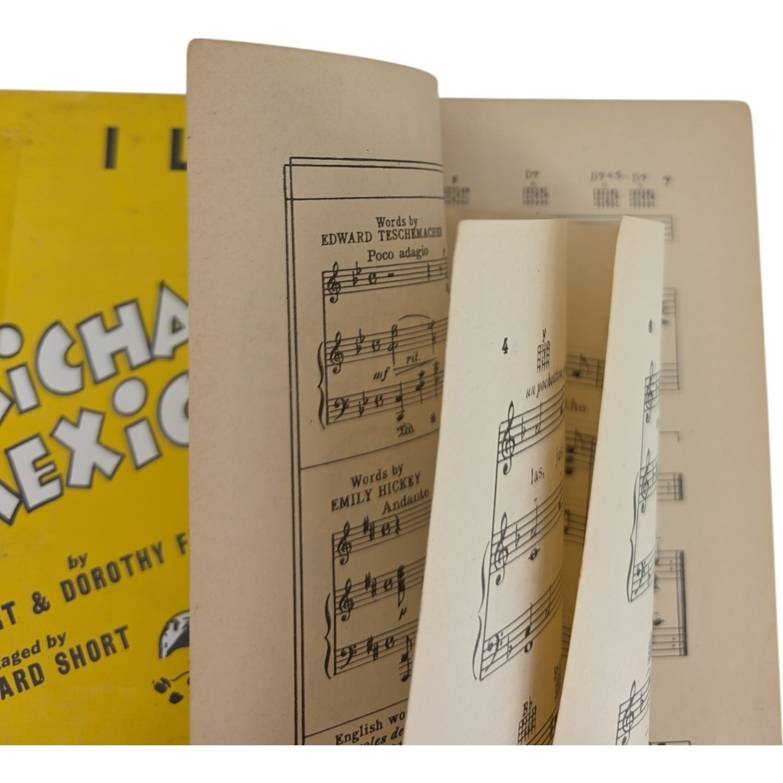 I Love You Michael Todd’s Mexican Hayride 1943 Vintage Sheet Music Cole Porter