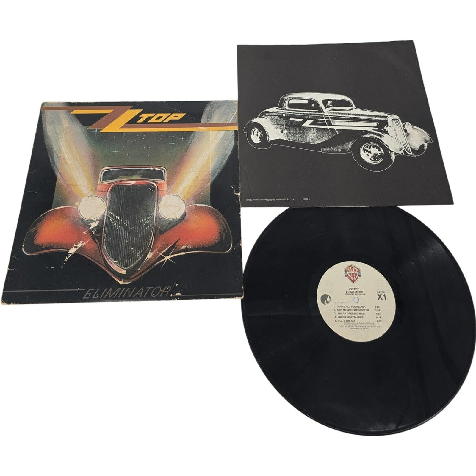 Eliminator by ZZ Top Original Shrink Vinyl 1983