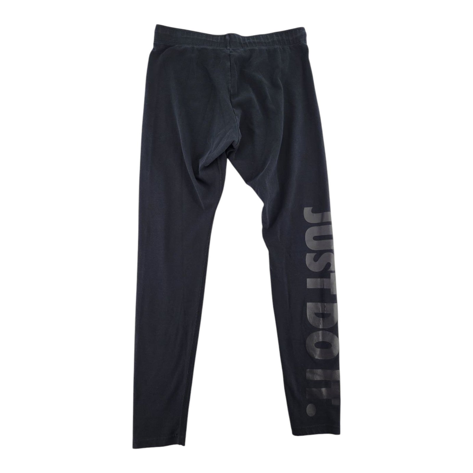 Nike Just Do It Leggings Athleisure Active Athletic Black Womens Size Large