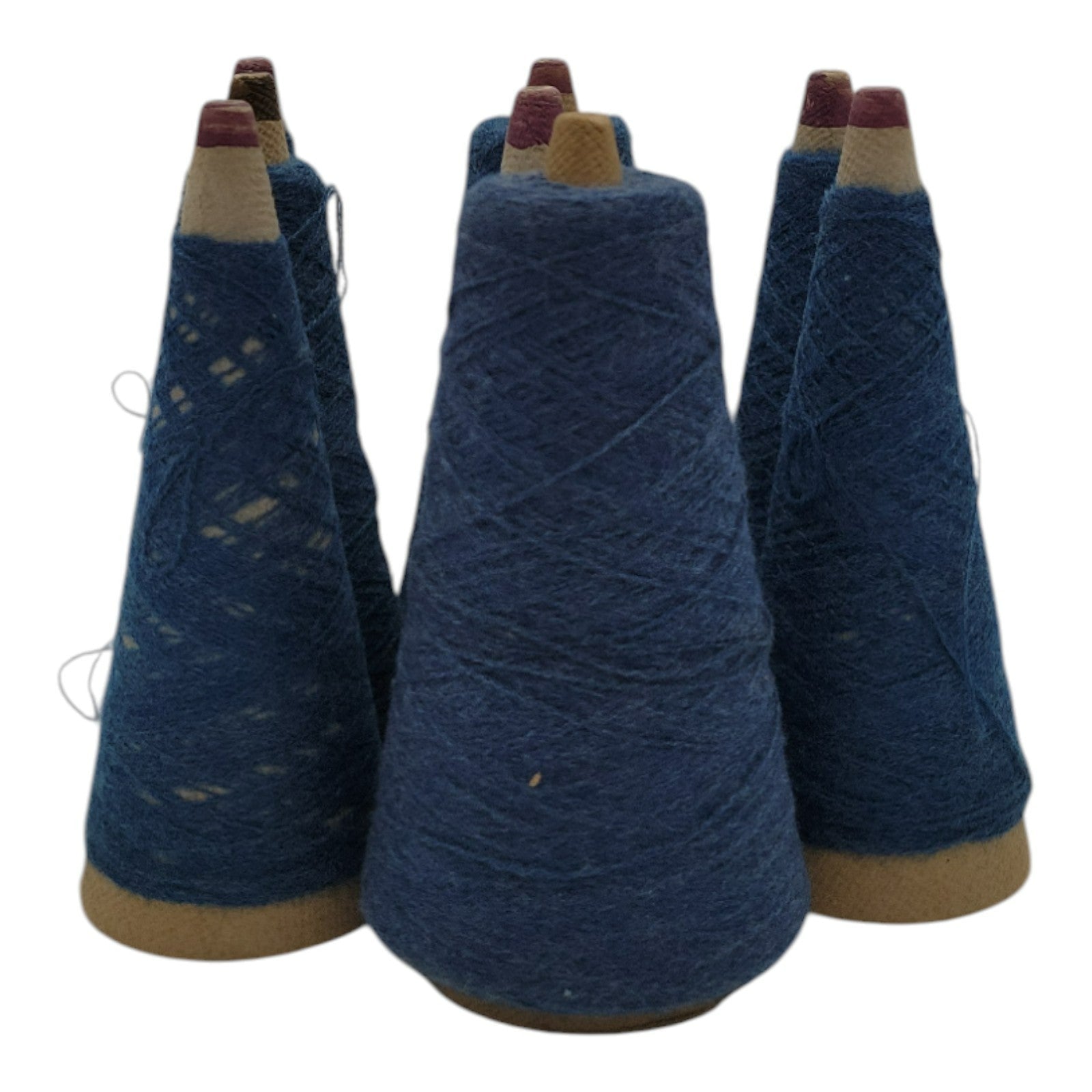Vintage Templon 2/24 Betony Heather Yarn Cone Lot of 8