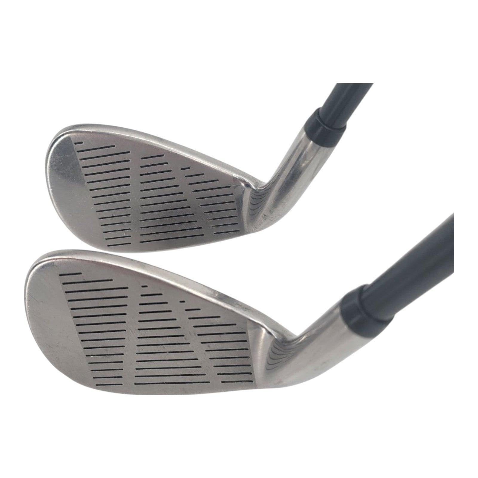 Acuity Hiper Max Mens RH 5 6 Irons Stainless Steel Medium Flex Graphite Shaft