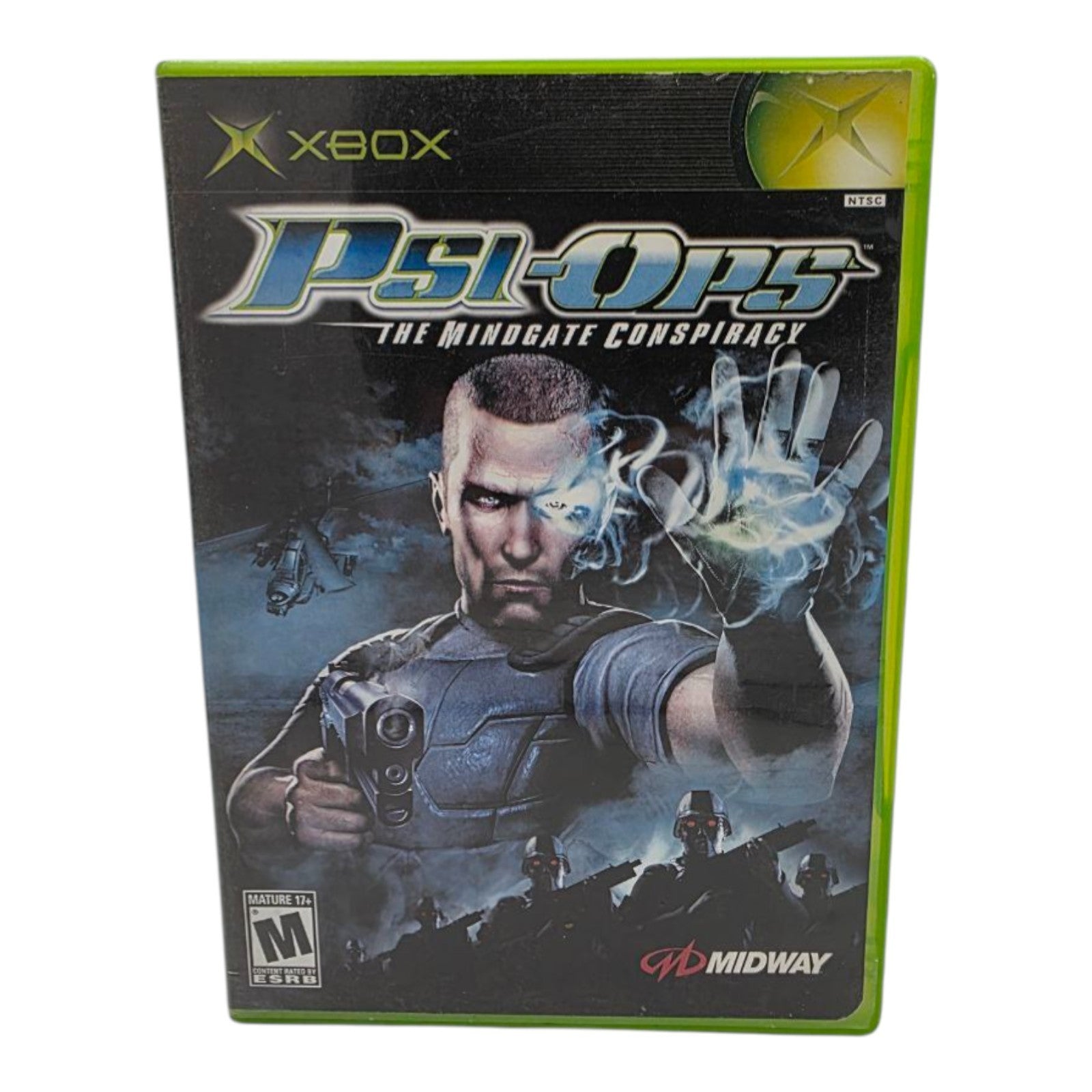 Psi-Ops The Mindgate Conspiracy Xbox 2004 Action Video Game Tested No Manual