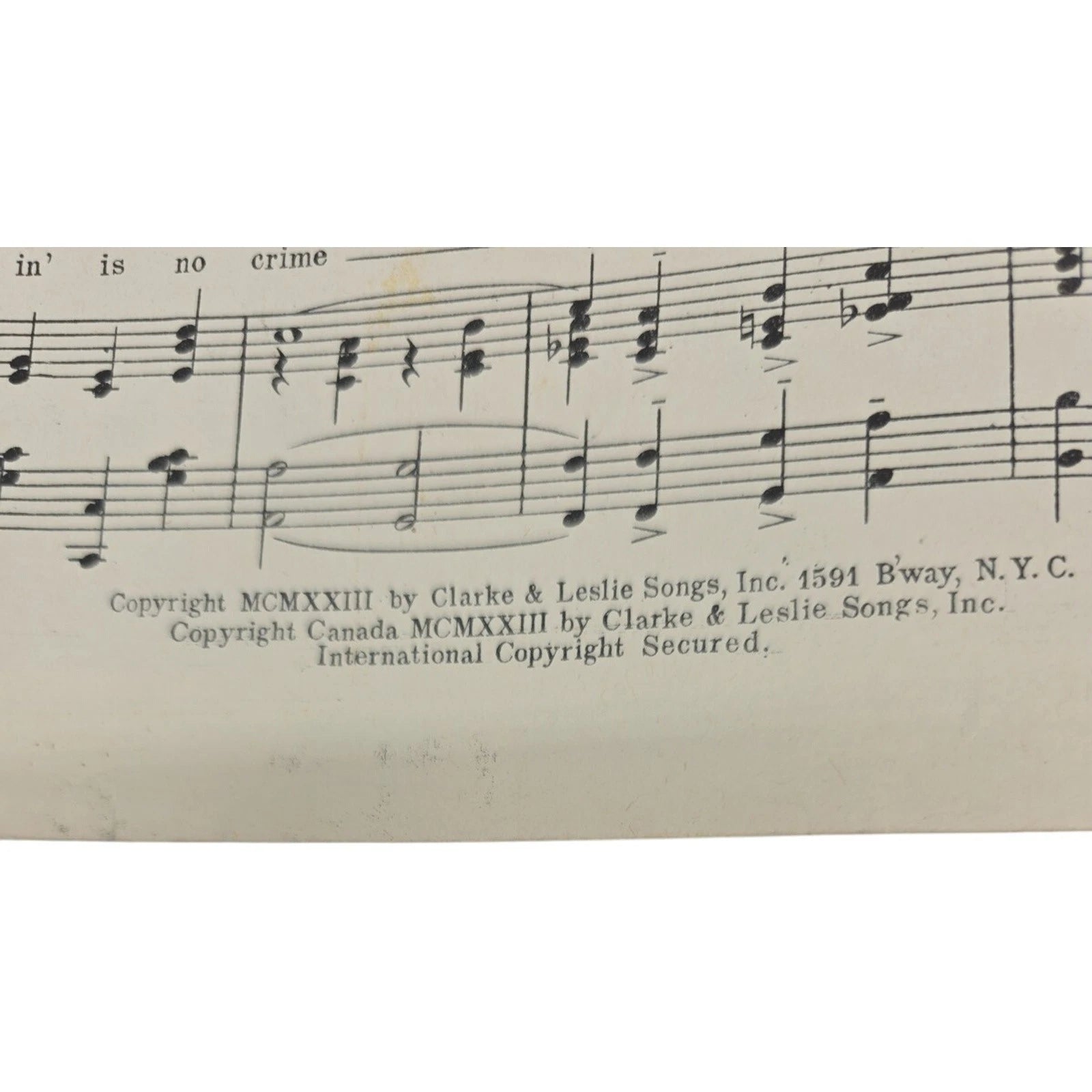 1923 Vintage Sheet Music Maggie Yes Ma'am Come Right Up Stairs by Leslie Moore