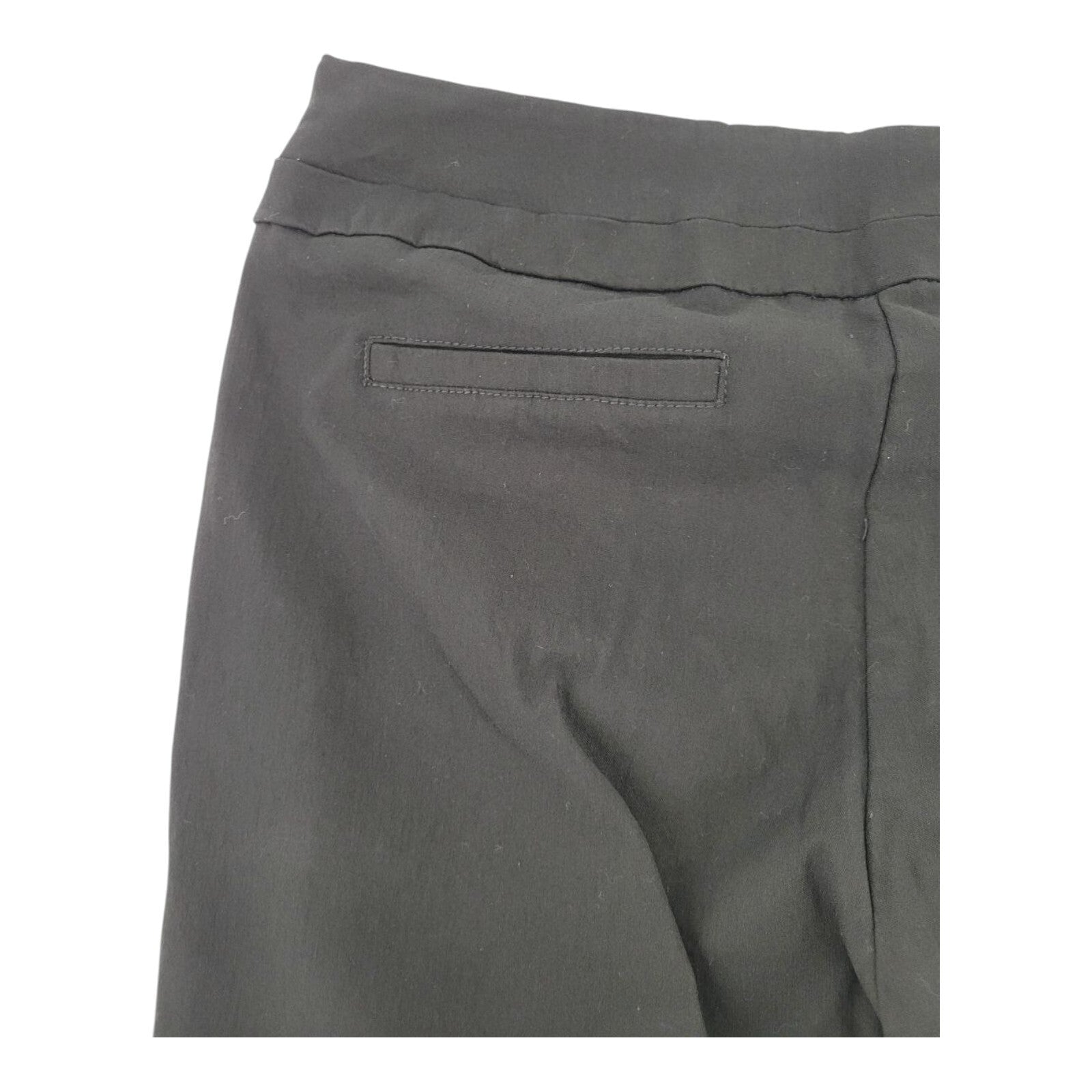 Zac & Rachel Petite Black Pull On Stretch Pants Rayon Blend Womens Size 8P