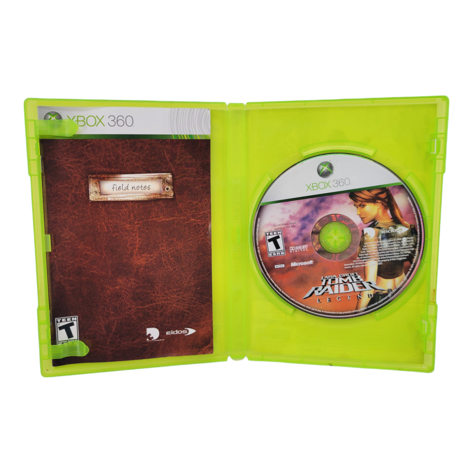 Microsoft Xbox 360 Lara Croft Tomb Raider Legend Complete with Manual and Case