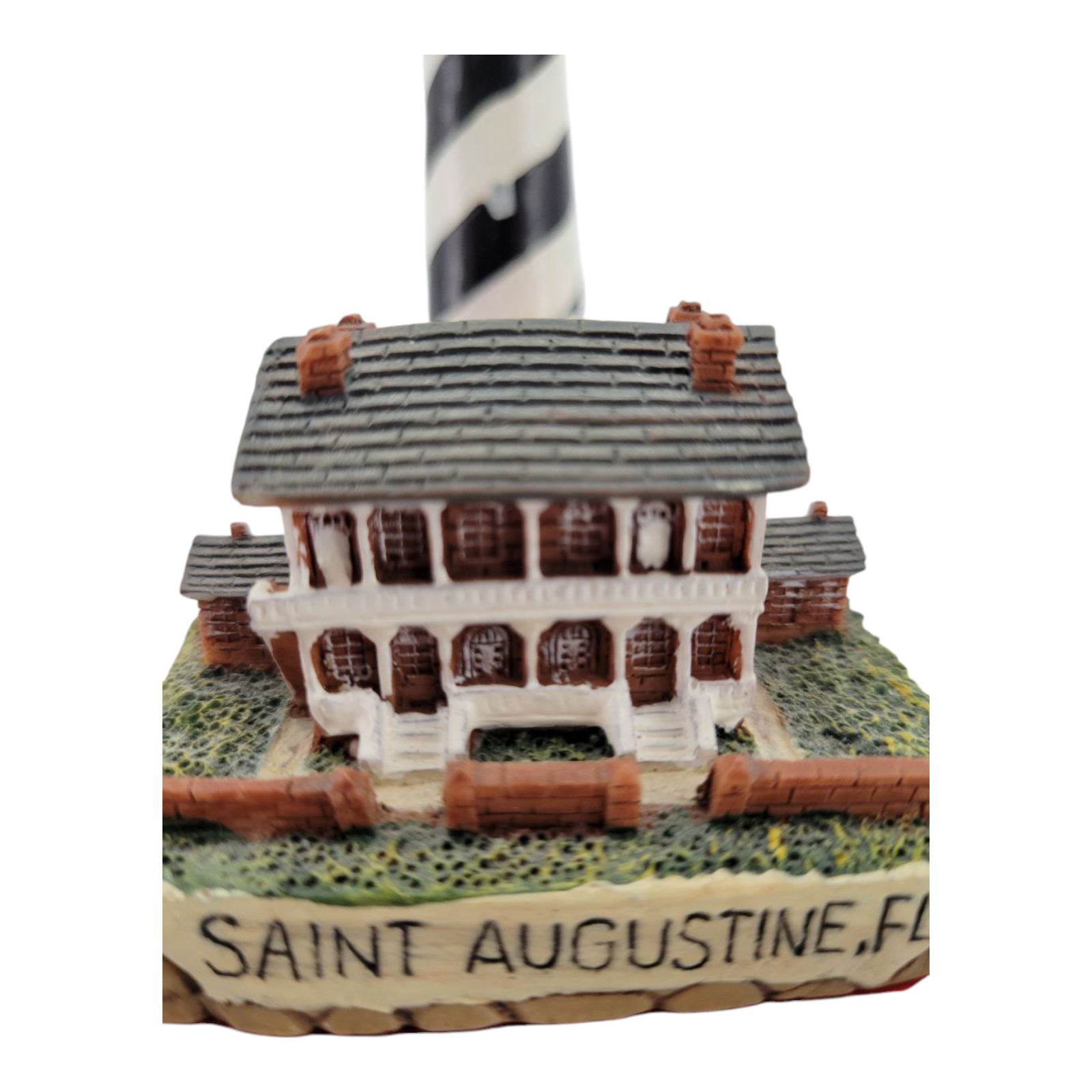 Golder Image Saint Augustine Florida Lighthouse and Keepers House Figurine