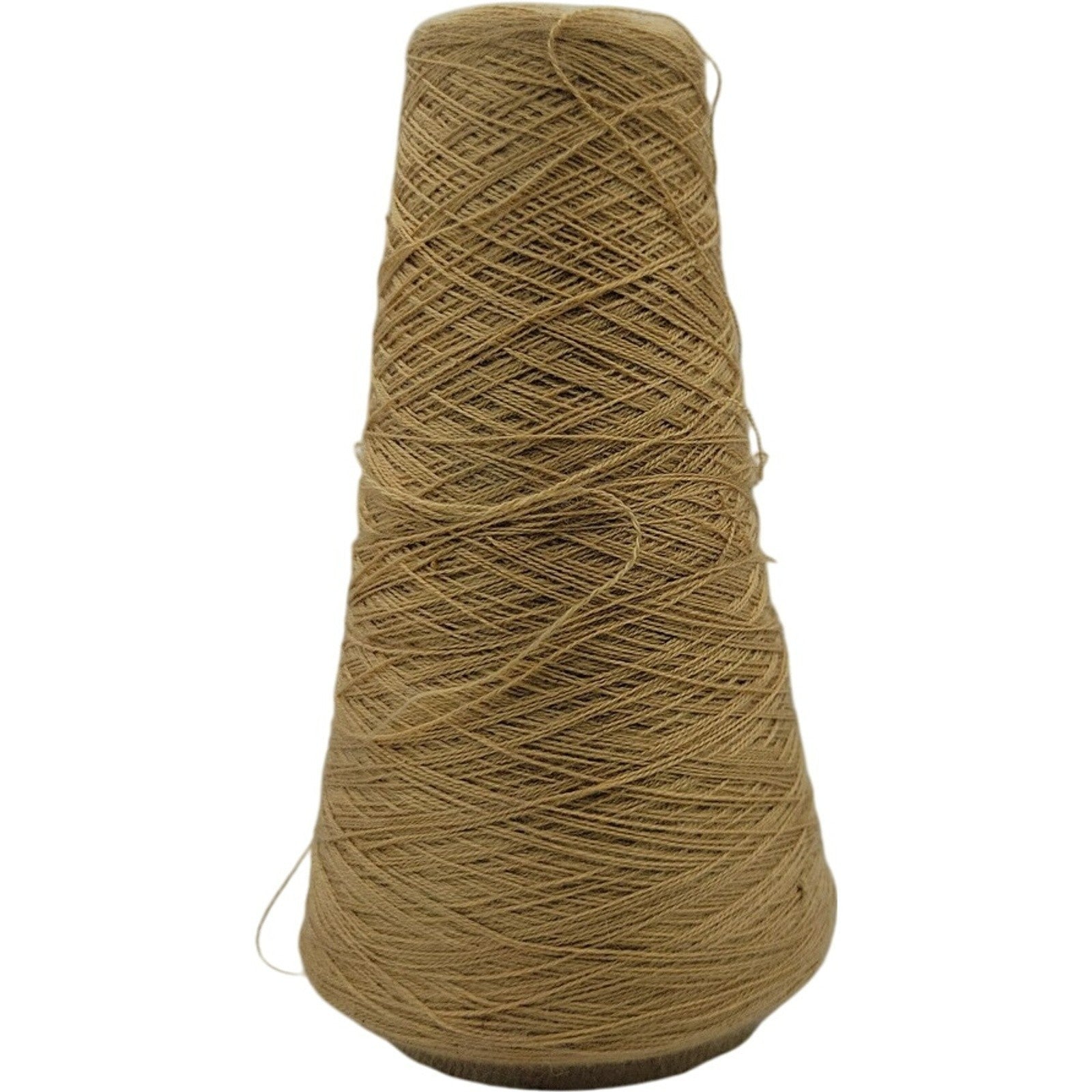 Vintage 1980s Pisgah Yarn 2/24 Acrylic Yarn Cone Honey 08678