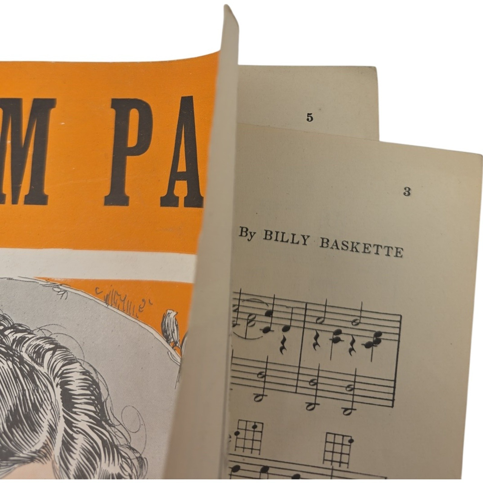 Dream Pal 1925 Sheet Music by Billy Baskette with Ukulele Arrangement