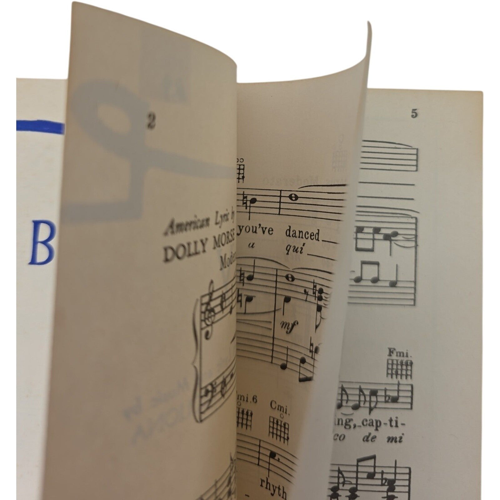 1929 Siboney Vintage Sheet Music Lyric & Music by Ernesto Lecuona & Dolly Morse