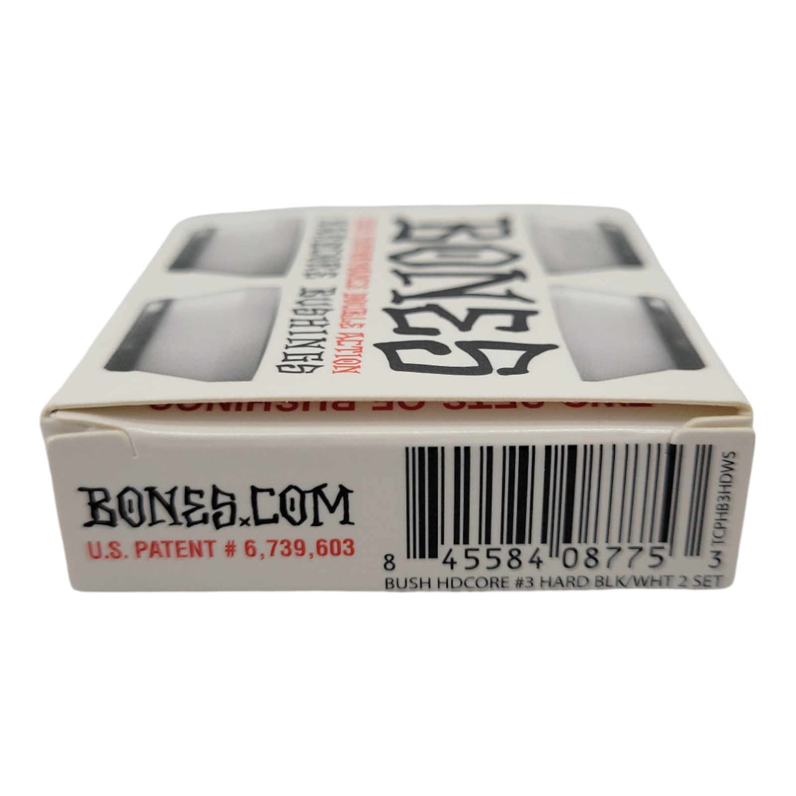 Bones Wheels Bushing Hard Pack 96A Double Action Urethane for Responsive Turns