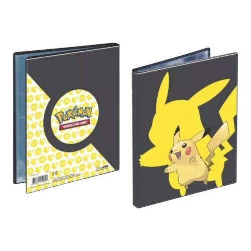 Ultra PRO Pokemon TCG Pikachu 4 Pocket Portfolio 80 Card Holder Binder Album