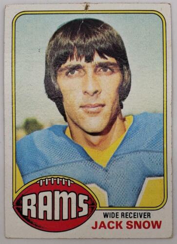 1976 Topps Chewing Gum Football Cards Los Angeles Rams