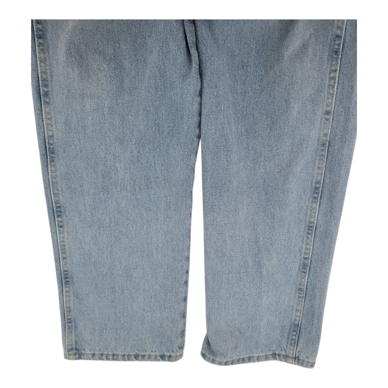 Wrangler Blue Ridge Mens Jeans Light Wash Denim Straight Fit 36x34 RN 130273