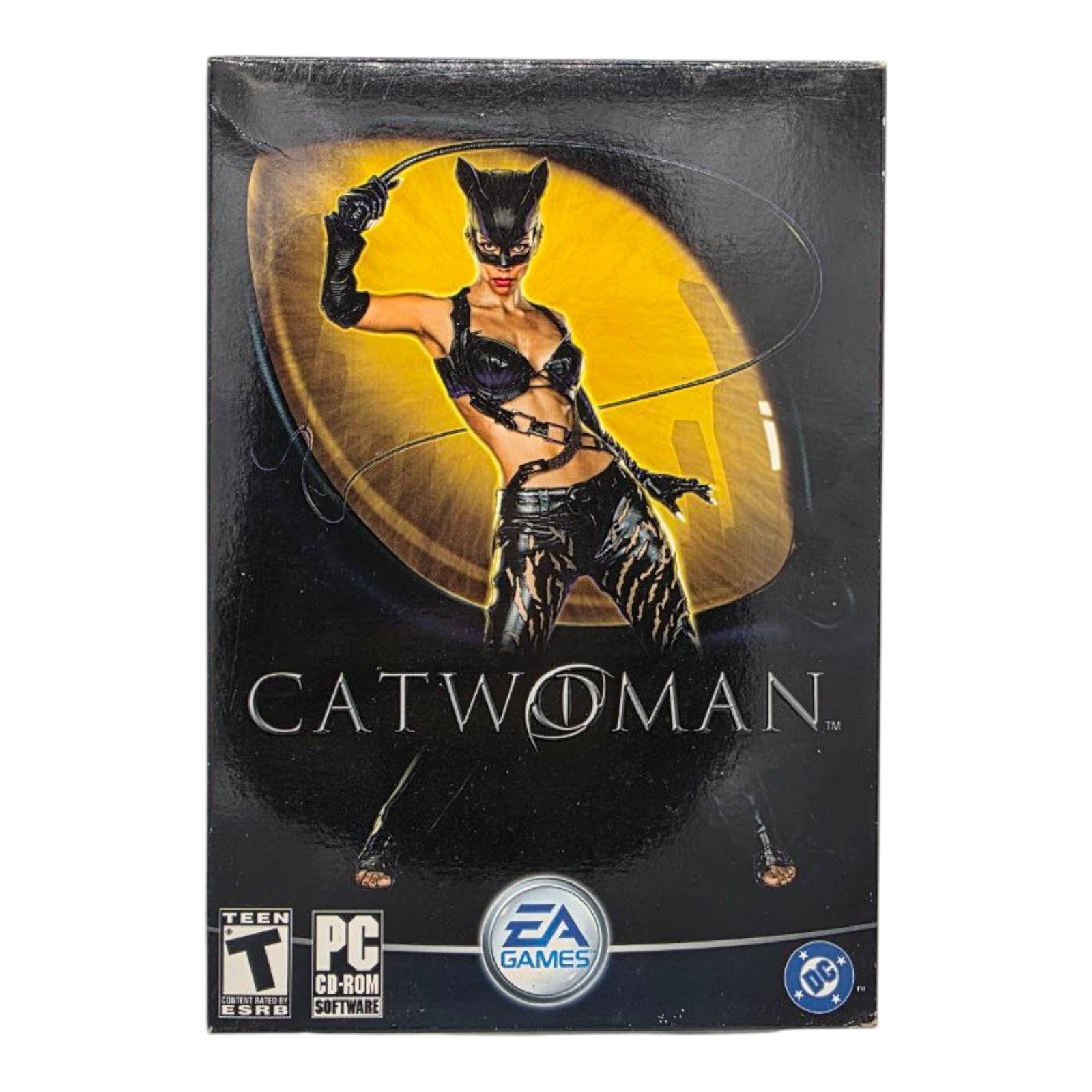 Catwoman Complete PC 2 Disc EA Games Tested Halle Berry 2004