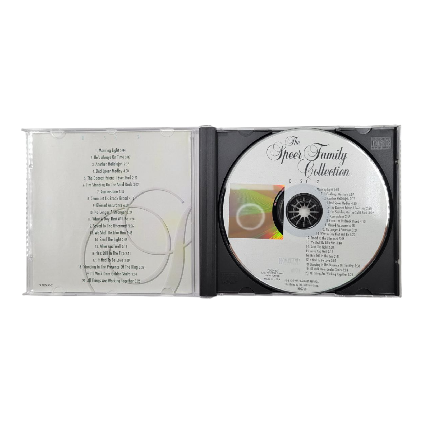 Howard and Vestal Goodman and The Speer Family Gospel Music 3 CD Bundle