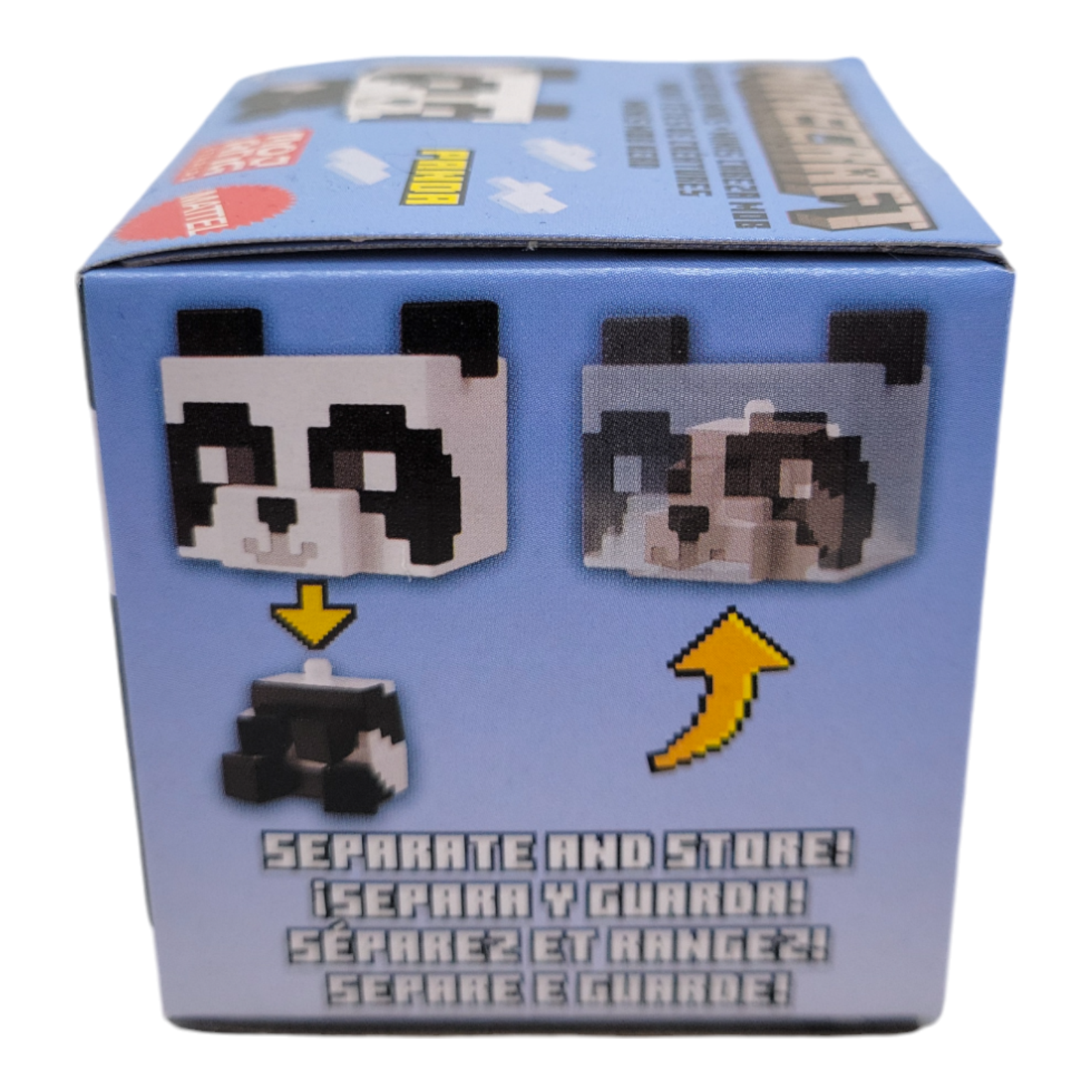 Mattel Minecraft Mob Head Minis Panda 1 Inch Mini Action Figure