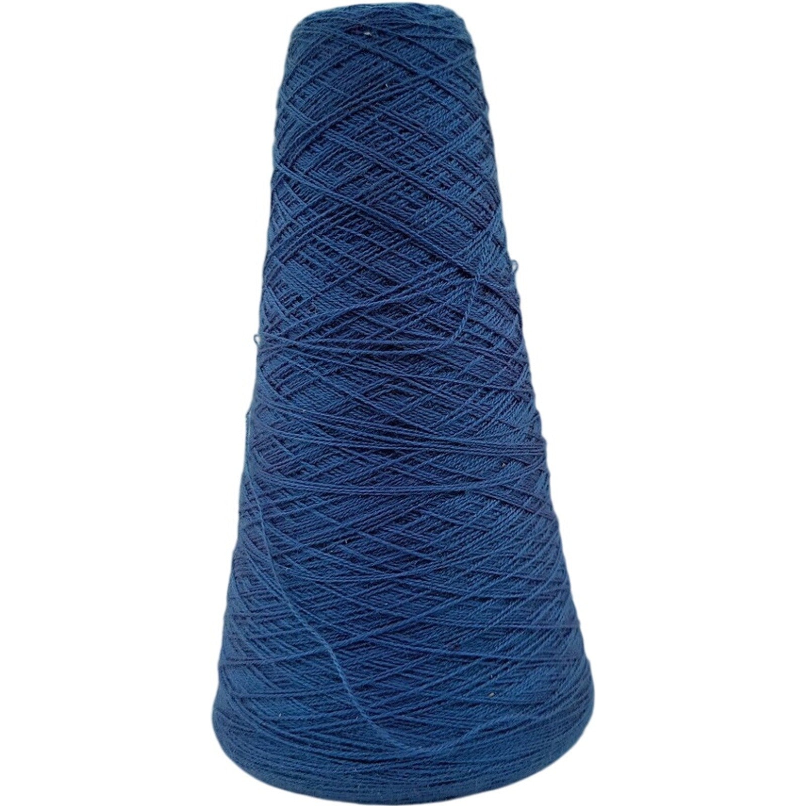 Vintage Pisgah Yarn 2/24 Blue Weaving Knitting Crochet Yarn Cone Lot 2202
