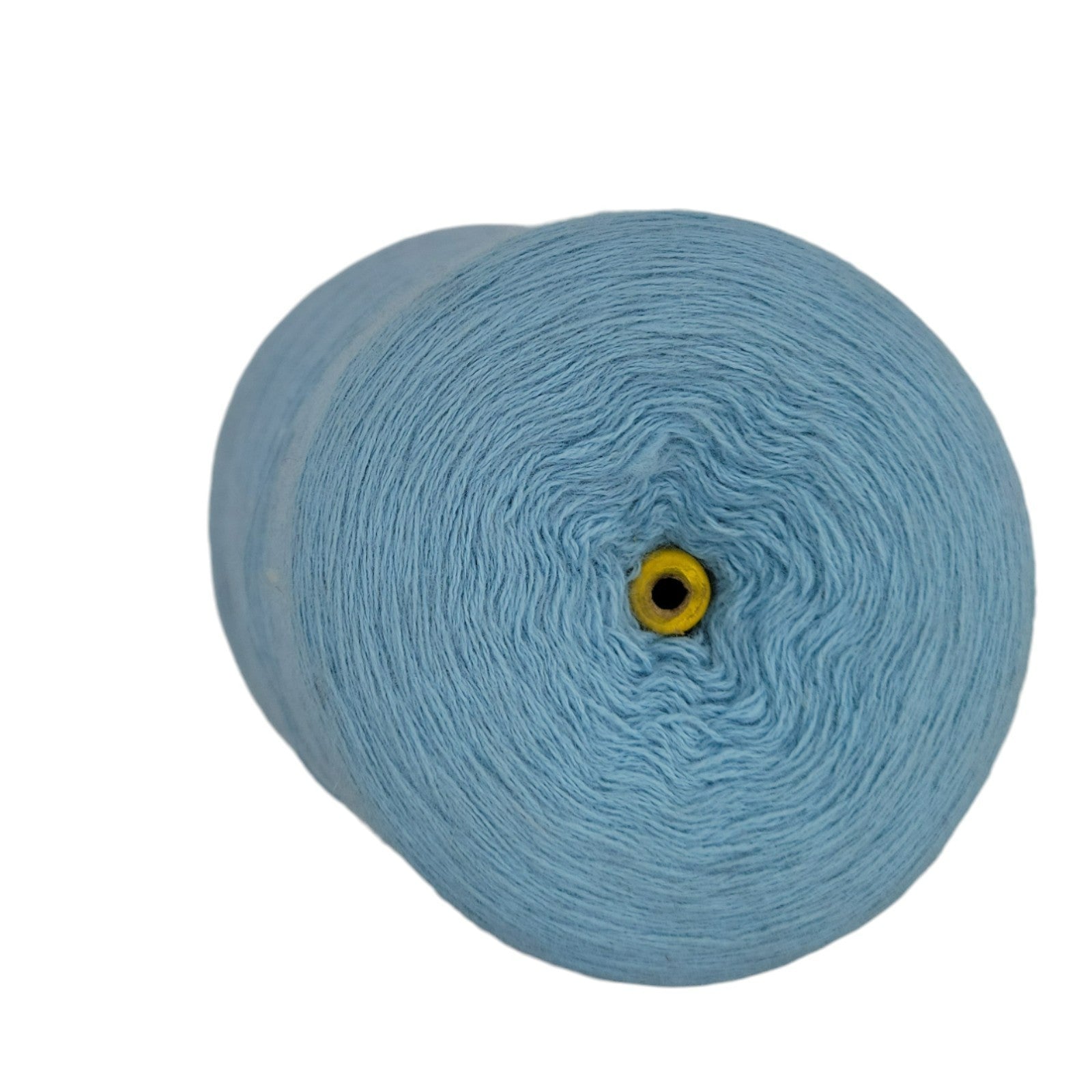 Vintage 1980s Templon Pow Blue Yarn Cone 2/30