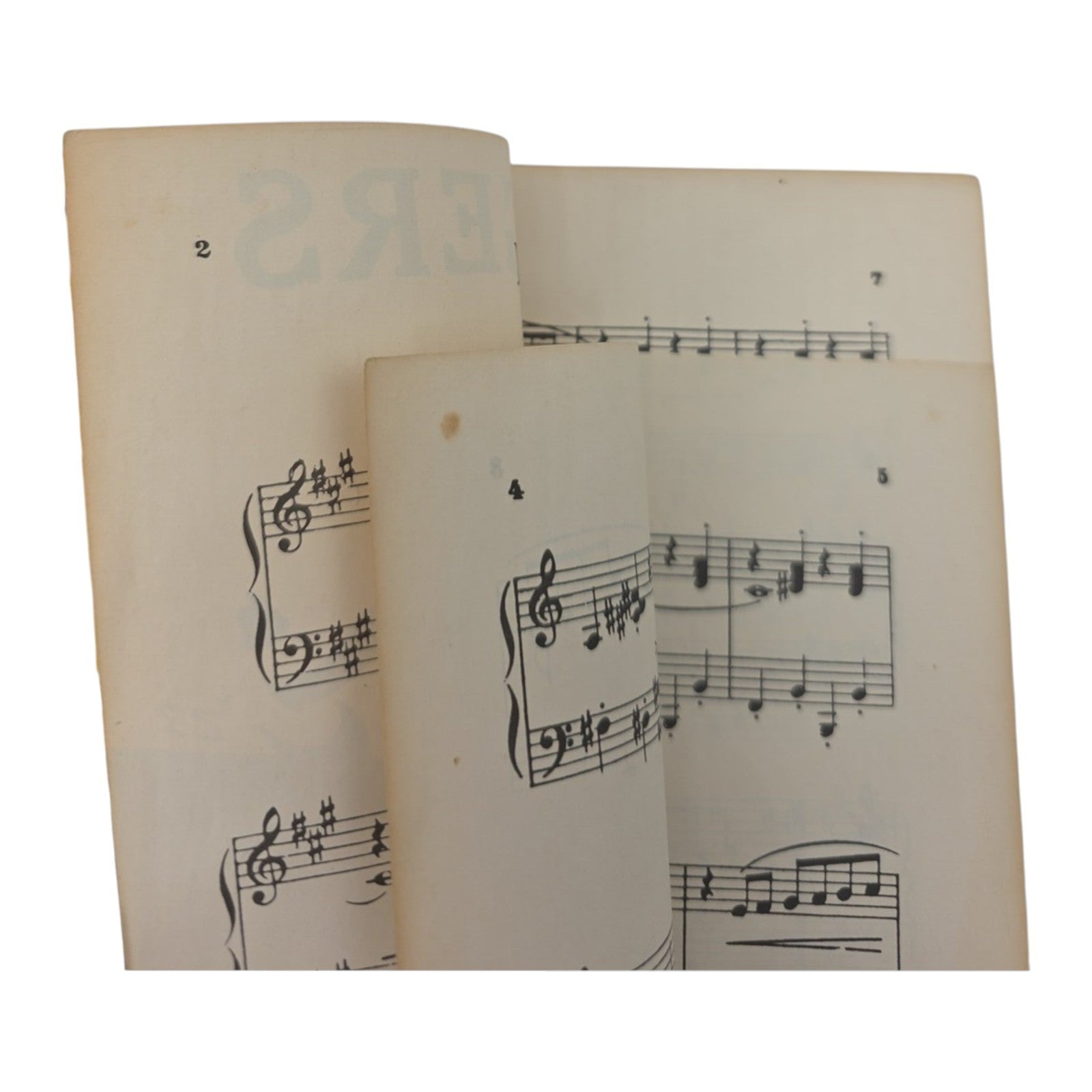 Dizzy Fingers 1923 Vintage Sheet Music Piano Solo by Zez Confrey Mills Music