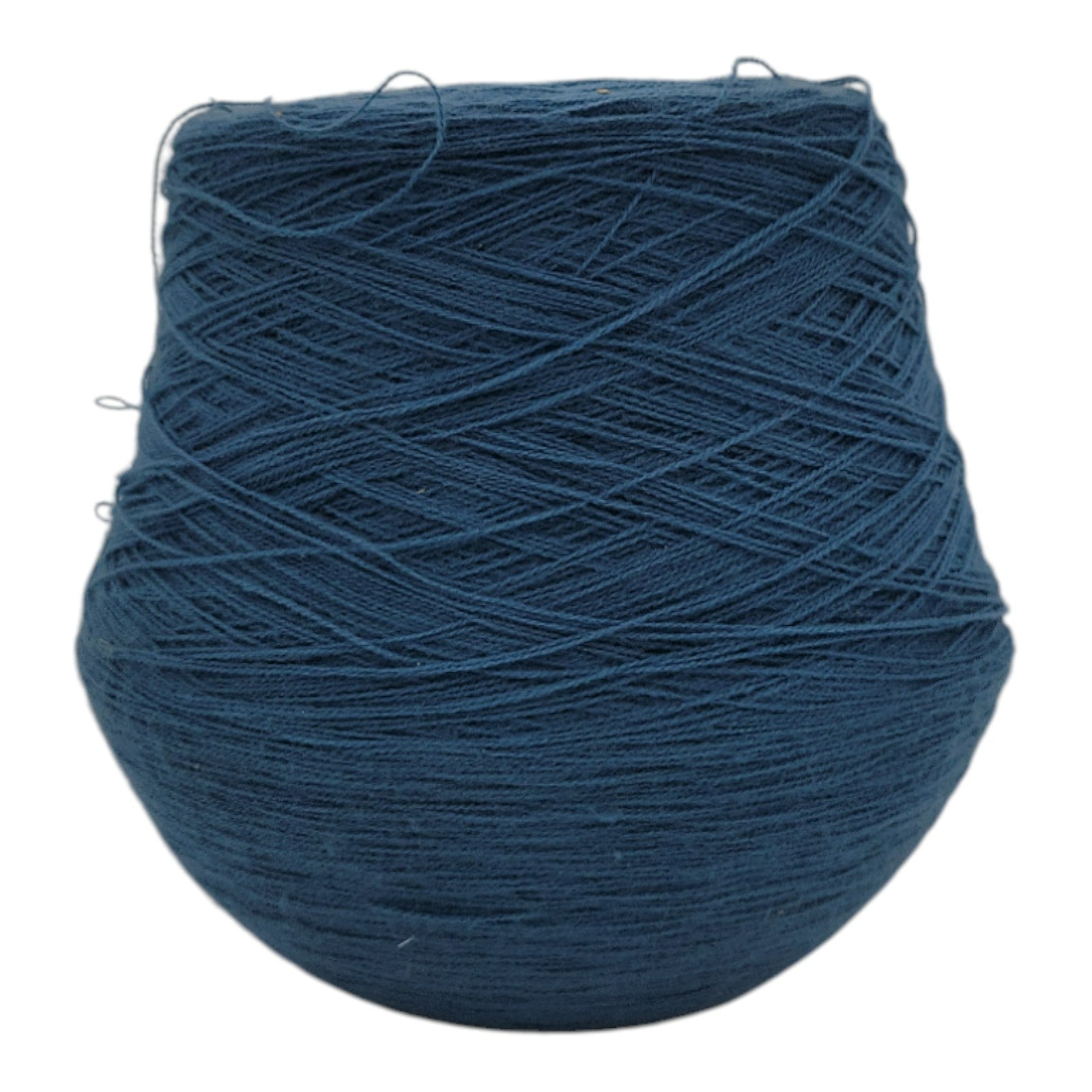 Vintage Phoenix Dye Works Acrylic Yarn Cone Blue 2/24