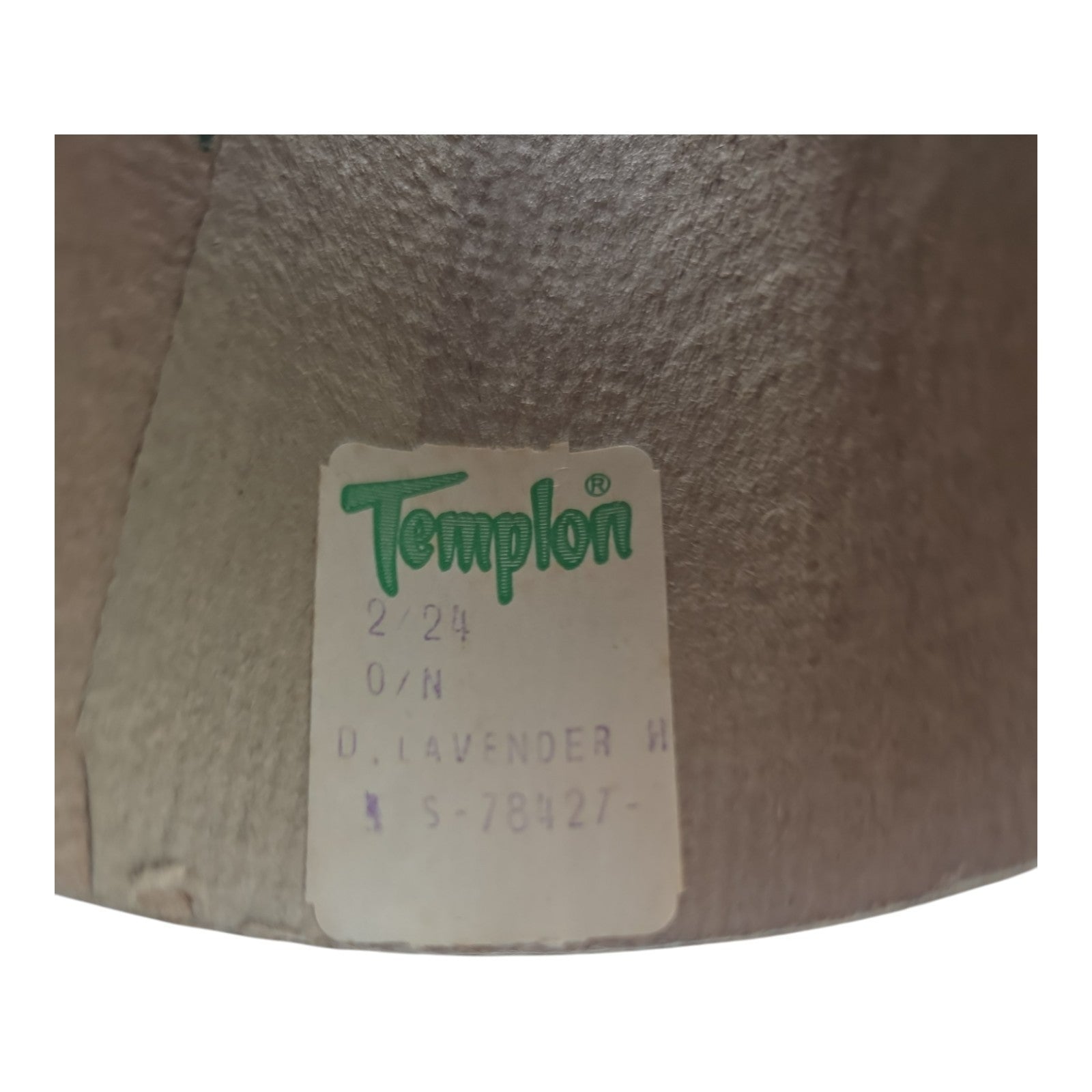 Vintage 1980s Templon Lavander Yarn Cone 2/24 Lot of 3