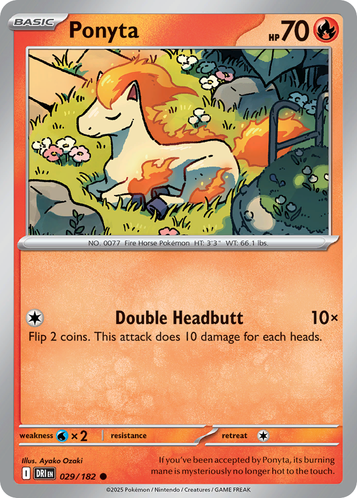 Ponyta 29/182 Destined Rivals