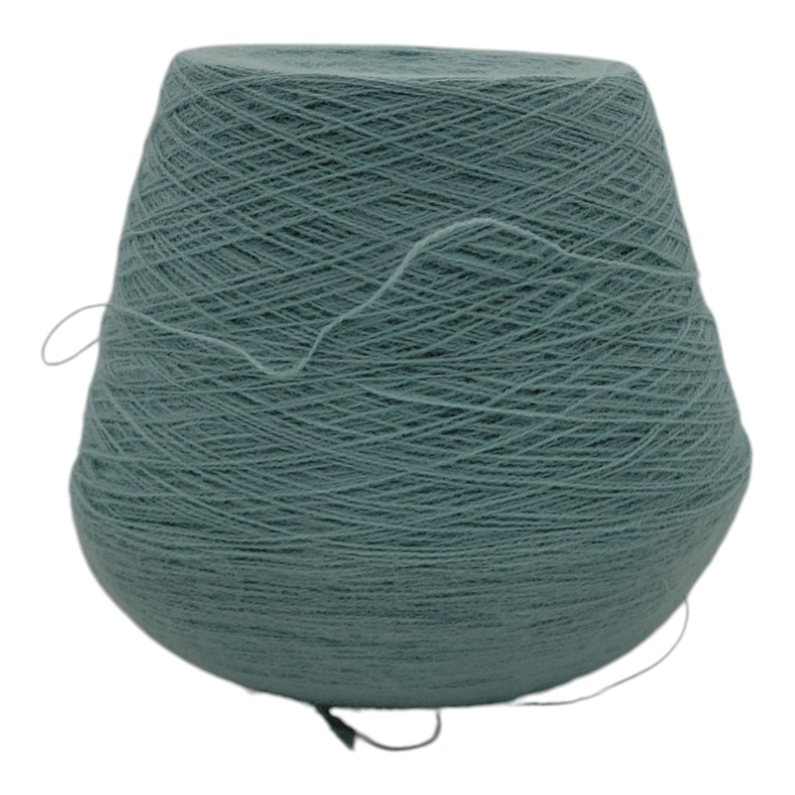 Vintage Spectrell Misty Turquoise Yarn Cone 2/24