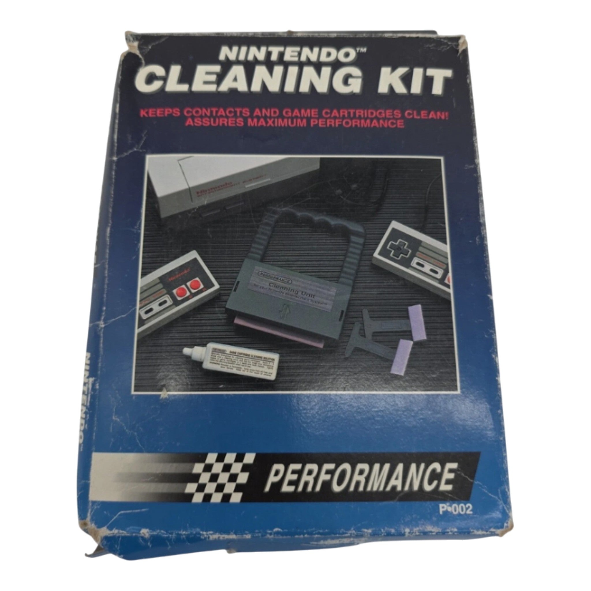 Performance Nintendo NES Cleaning Kit Model P-002 Vintage Entertainment Set