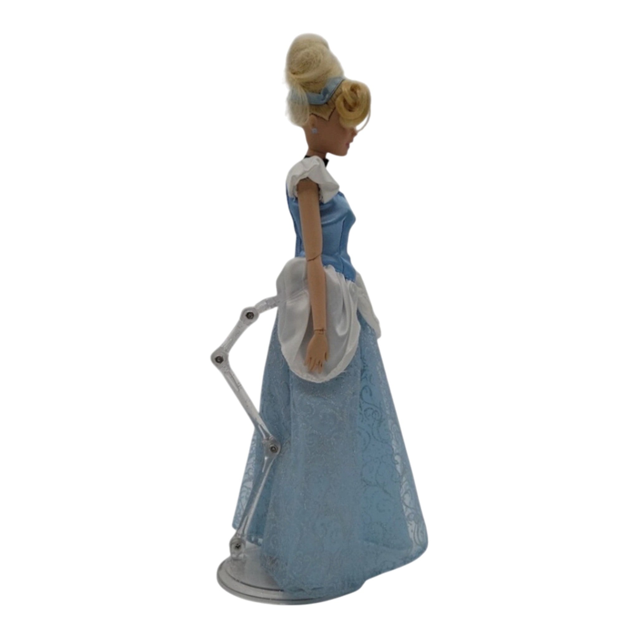 Disney Cinderella Princess Fashion Doll Blue Dress Blonde Hair with headband