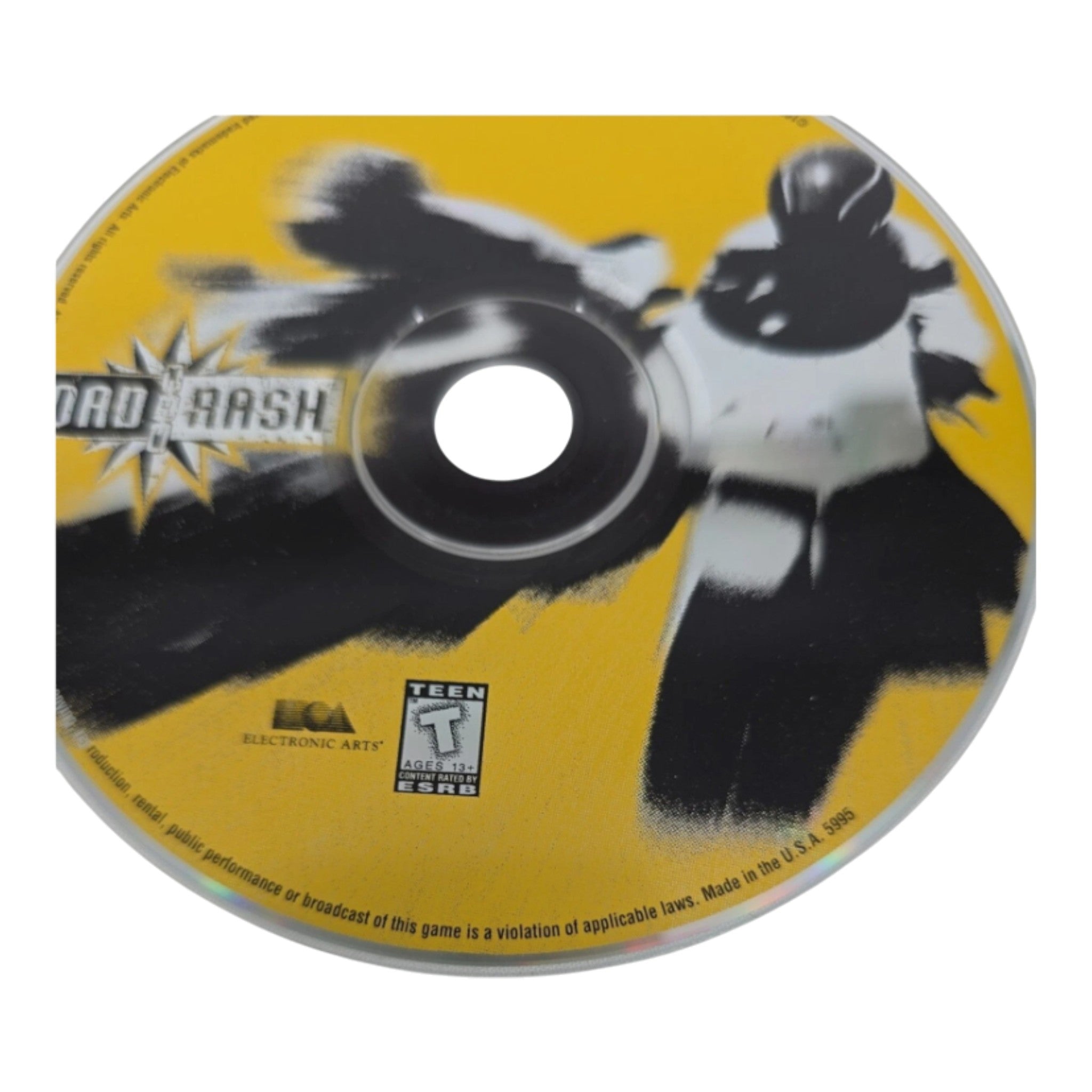 Road Rash 1997 Electronic Arts Video Game PC CD-ROM DISC ONLY Tested & Working