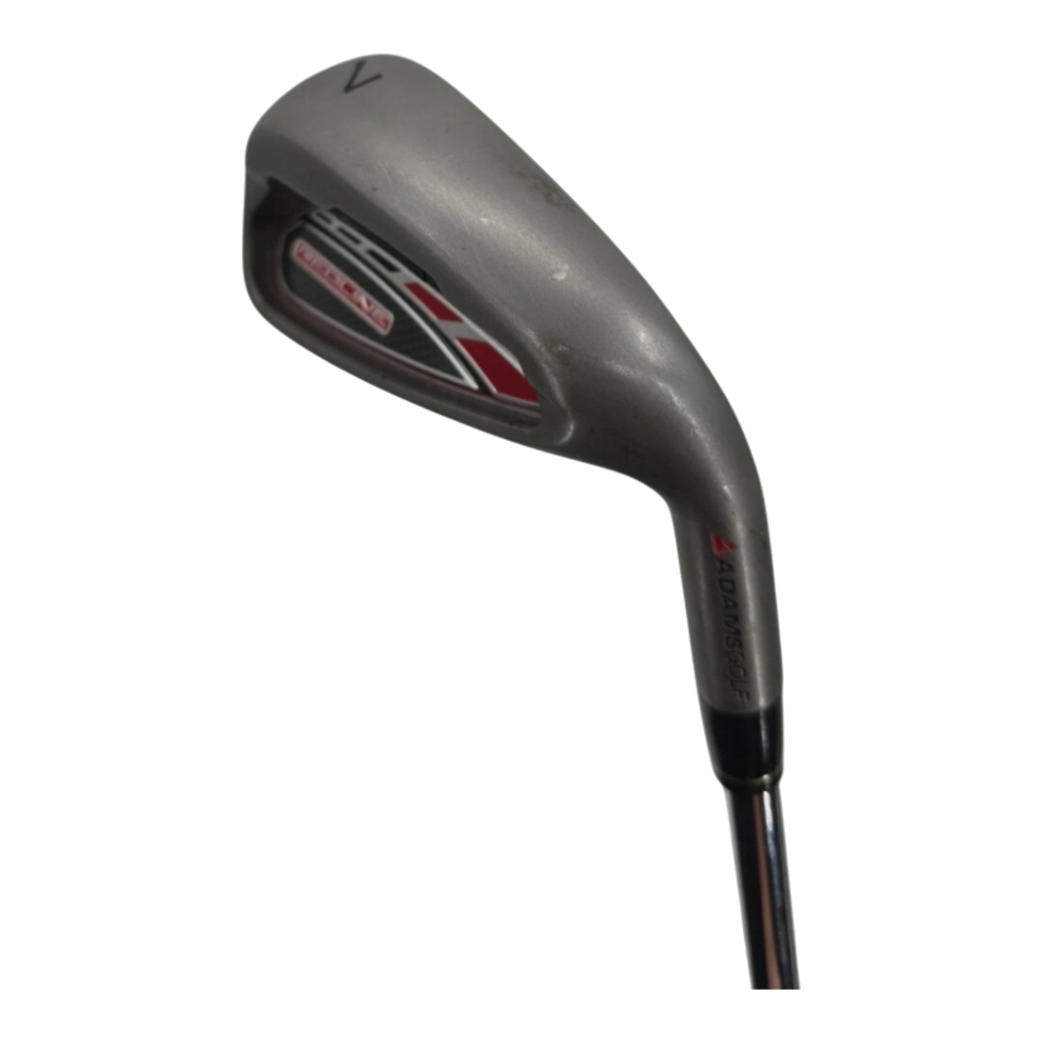 Adams Golf Velocity Slot Tech Redline 7 Iron Club RH 85 Stiff-Flex Steel Mens
