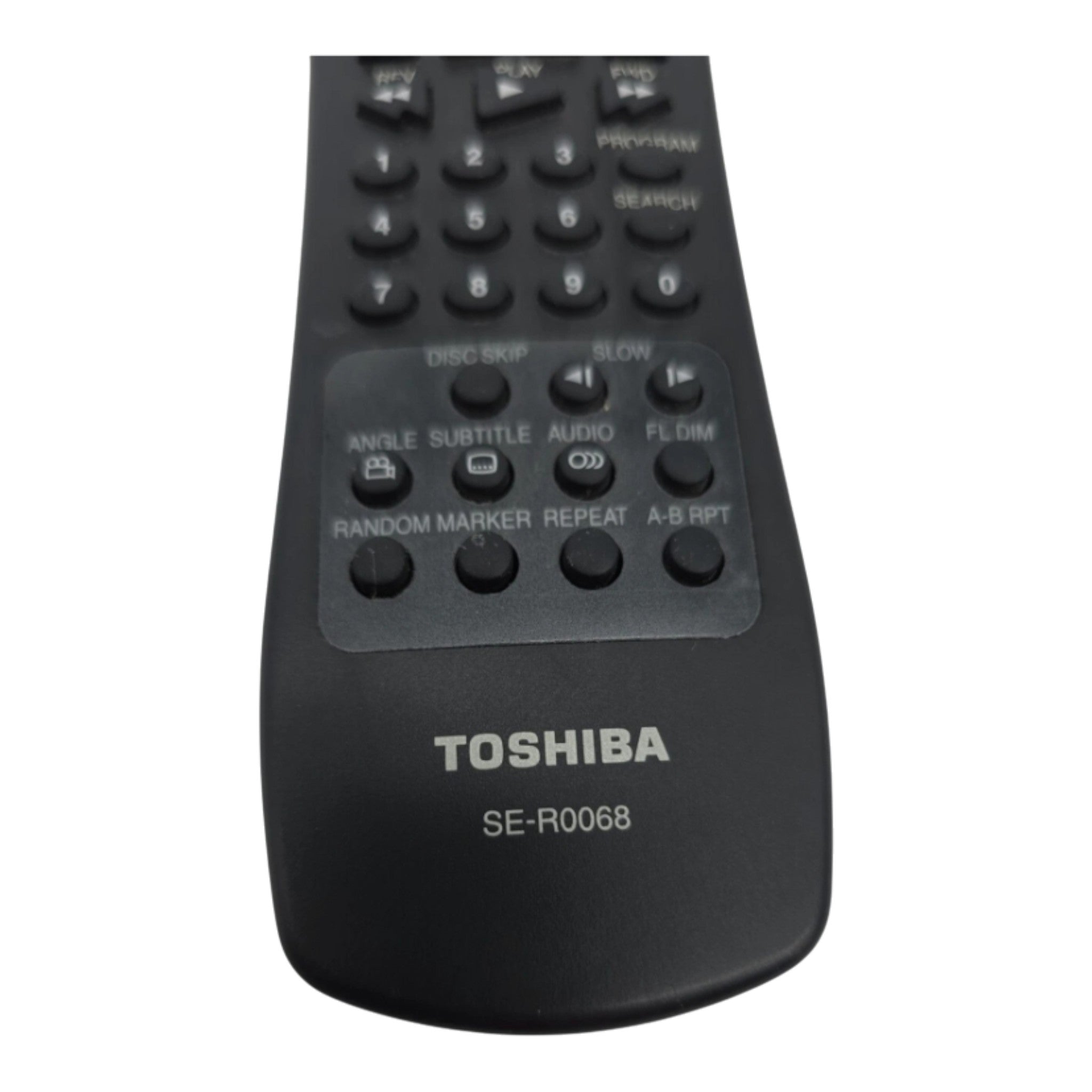 Toshiba SE-R0068 DVD Player Remote Control Genuine OEM Tested & Working