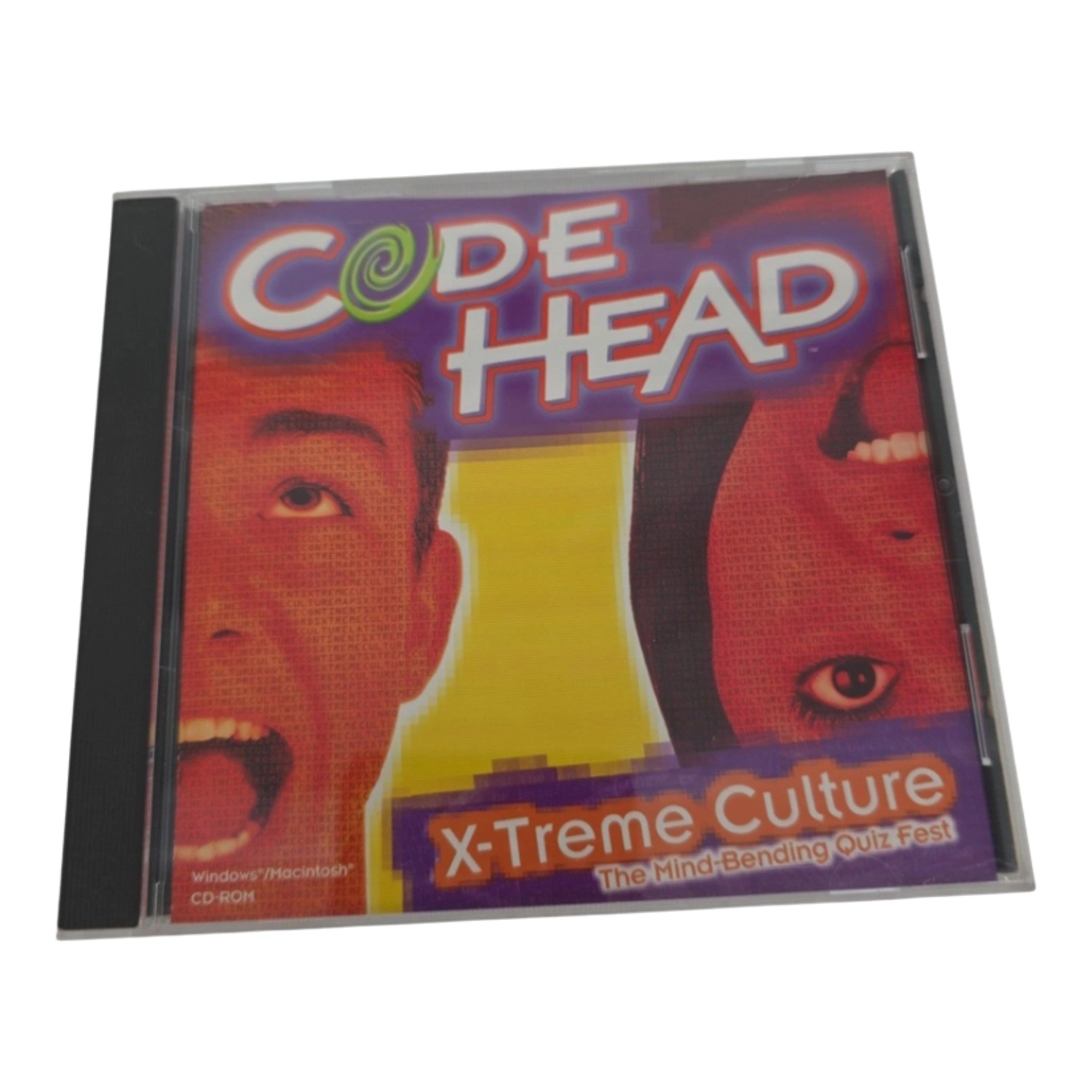 Code Head X-Treme Culture PC CD-ROM Game Knowledge Adventure Windows Macintosh
