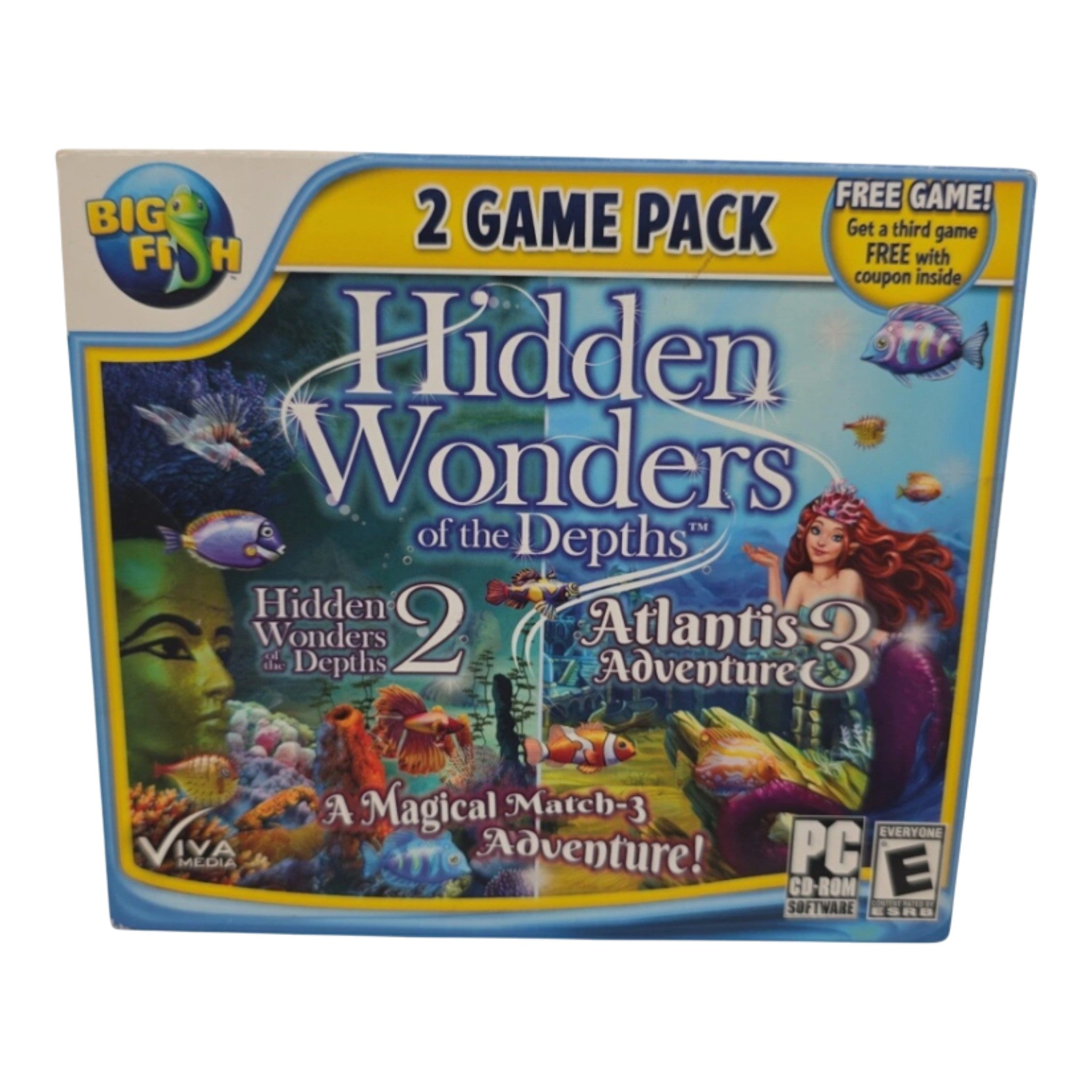 Hidden Wonders of the Depths 2 & Atlantis Adventure 3 PC 2 Game Pack Big Fish