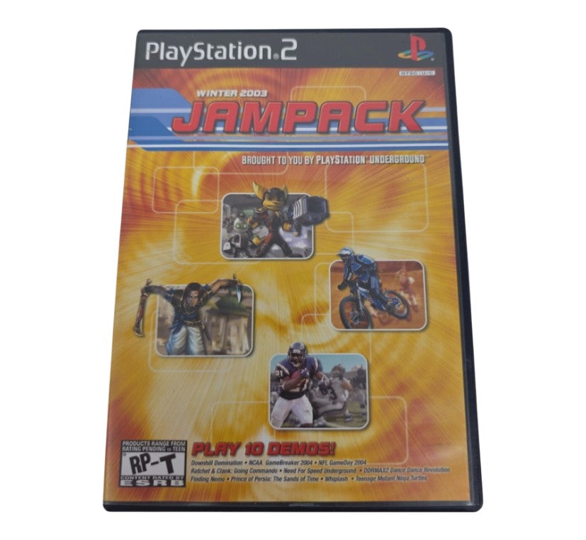 PlayStation 2 Jampack Winter 2003 Demo Disc Complete with Case and Manual