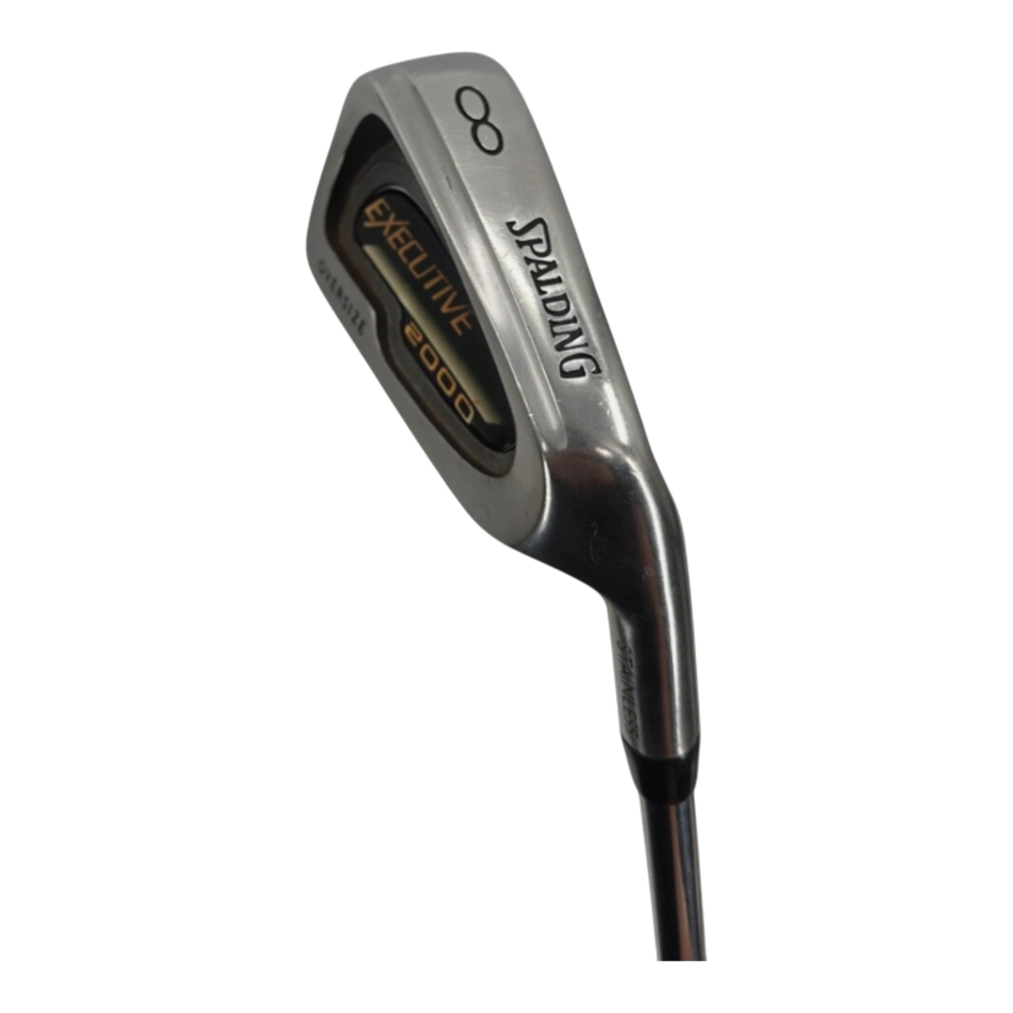 Spalding Executive 2000 Oversize 8 Iron Golf Club Mens RH R-Flex Steel Shaft 37”