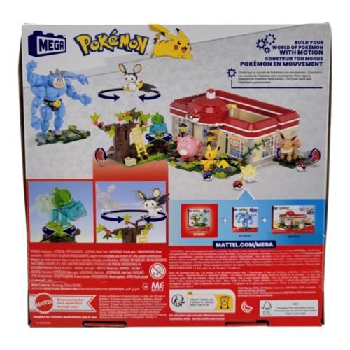 MEGA Nintendo Pokemon Emolga and Bulbasaurs Charming Woods 194 Pieces HTH69 Toy