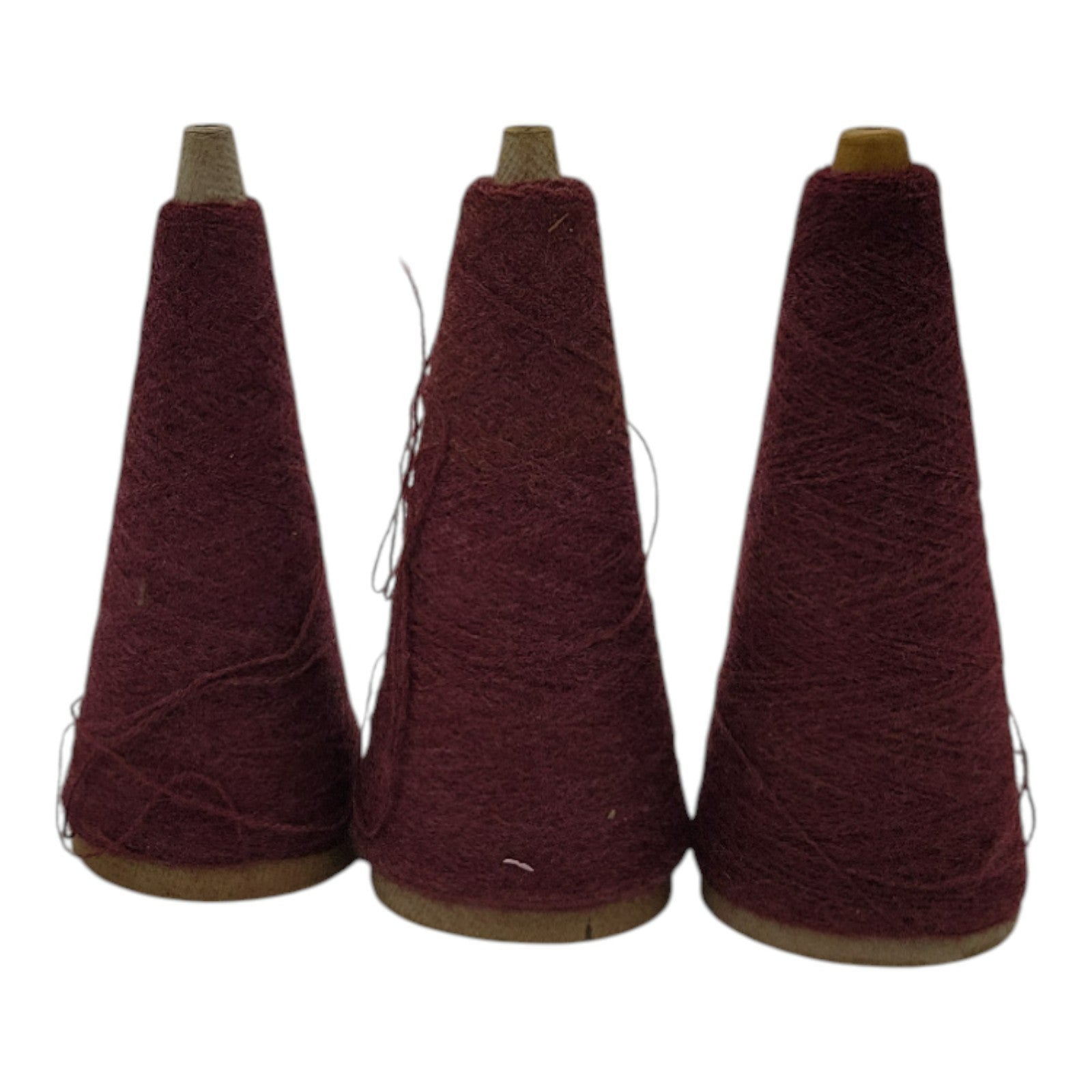 Vintage Malina Navy 604 Yarn Cone Acrylic 2/24 Lot of 3